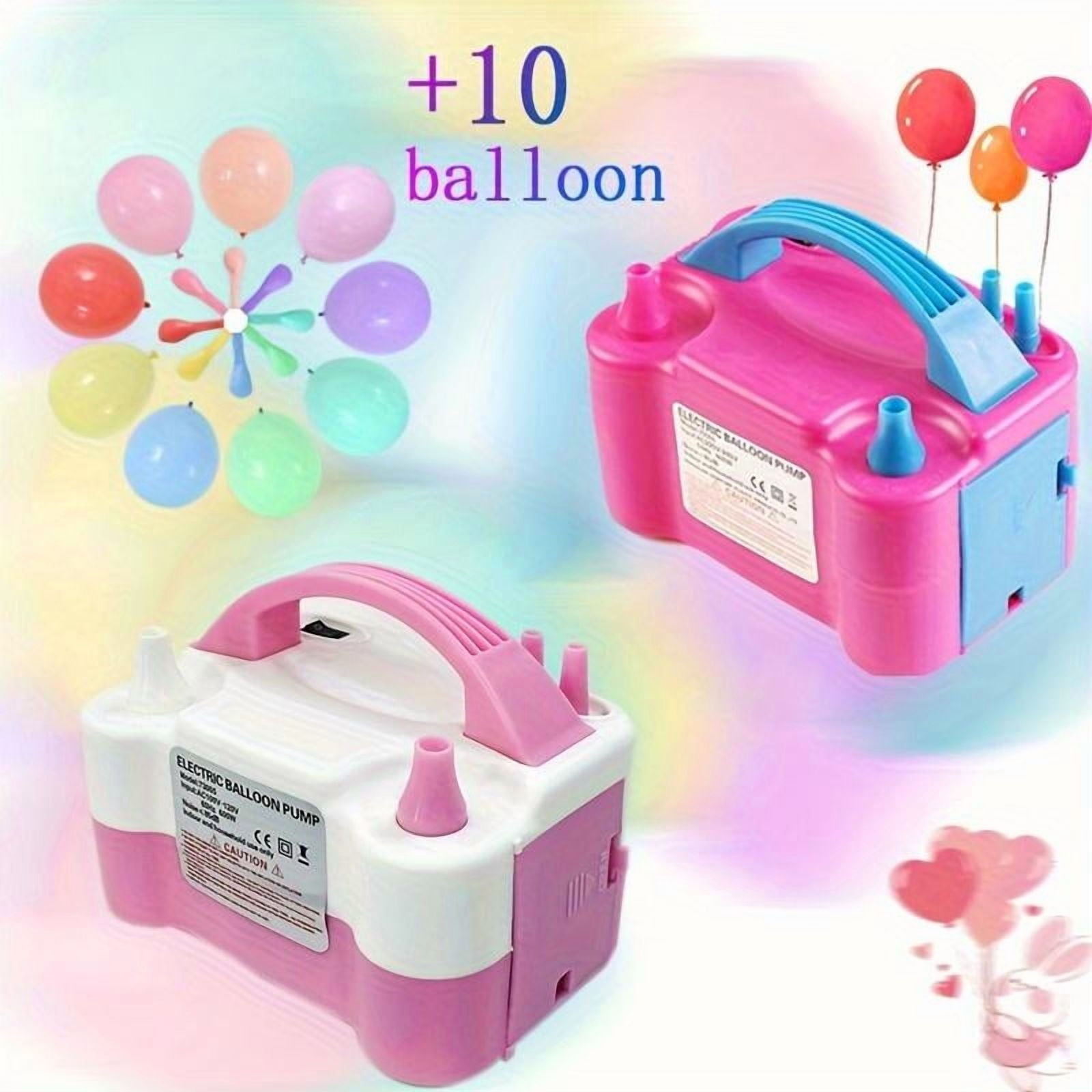 Christmas Party Party Balloon Double Hole Electric Inflation Pump Portable Gas Rose Red Pink White Balloon Machine Party Party