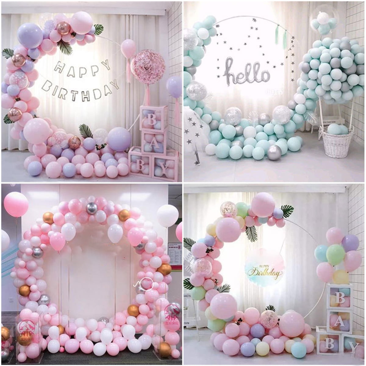 Protoiya Balloon Arch Kit, Balloon Pump, with Base for Wedding, Graduation, Birthday Party, Baby Shower Gender Reveal Decoration