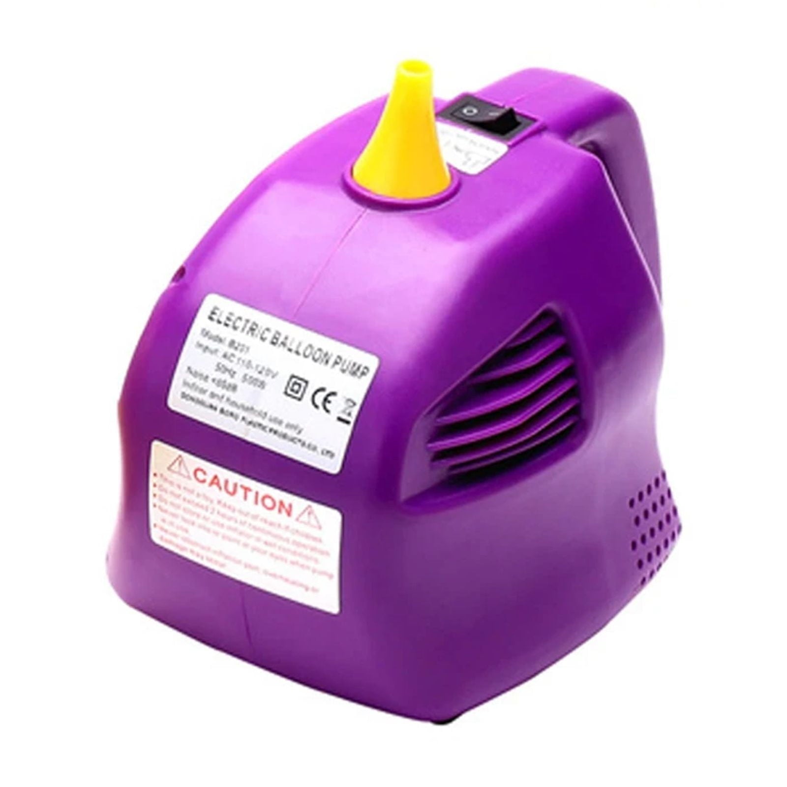 Mini Portable Single Hole Balloon Inflator, Electric Balloon Pump Balloon Fast Inflator 500W Wedding Party ,Durable Design