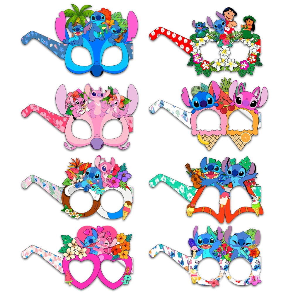 16pcs Spider-Man Paper Eyeglasses Party Favors Supplies Birthday Party Decorations Gifts Photo Booth Props for Kids Boys
