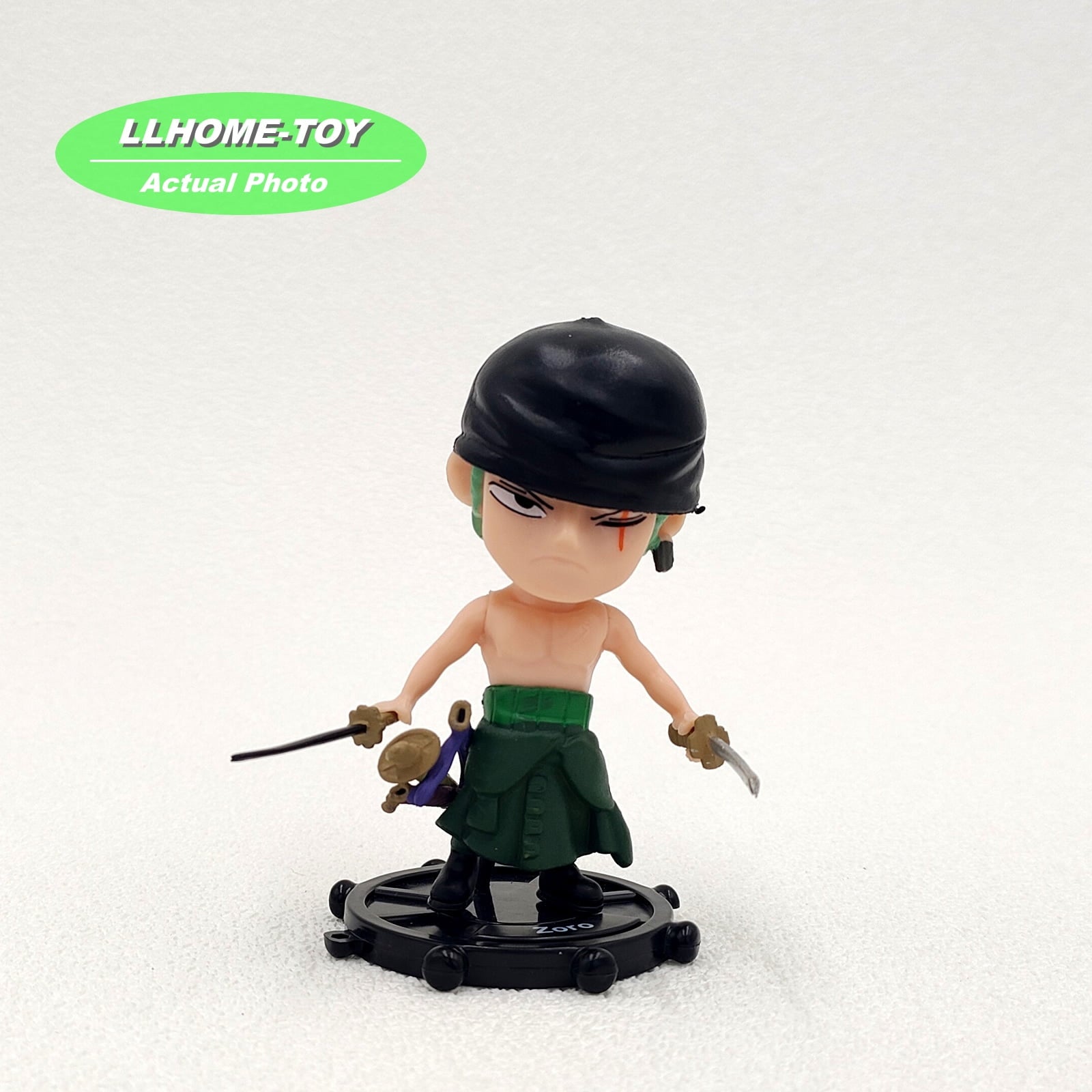 Anime One Piece #75 Luffy Whitebeard Law Doflamingo 6pcs Figure Cake Topper Gift