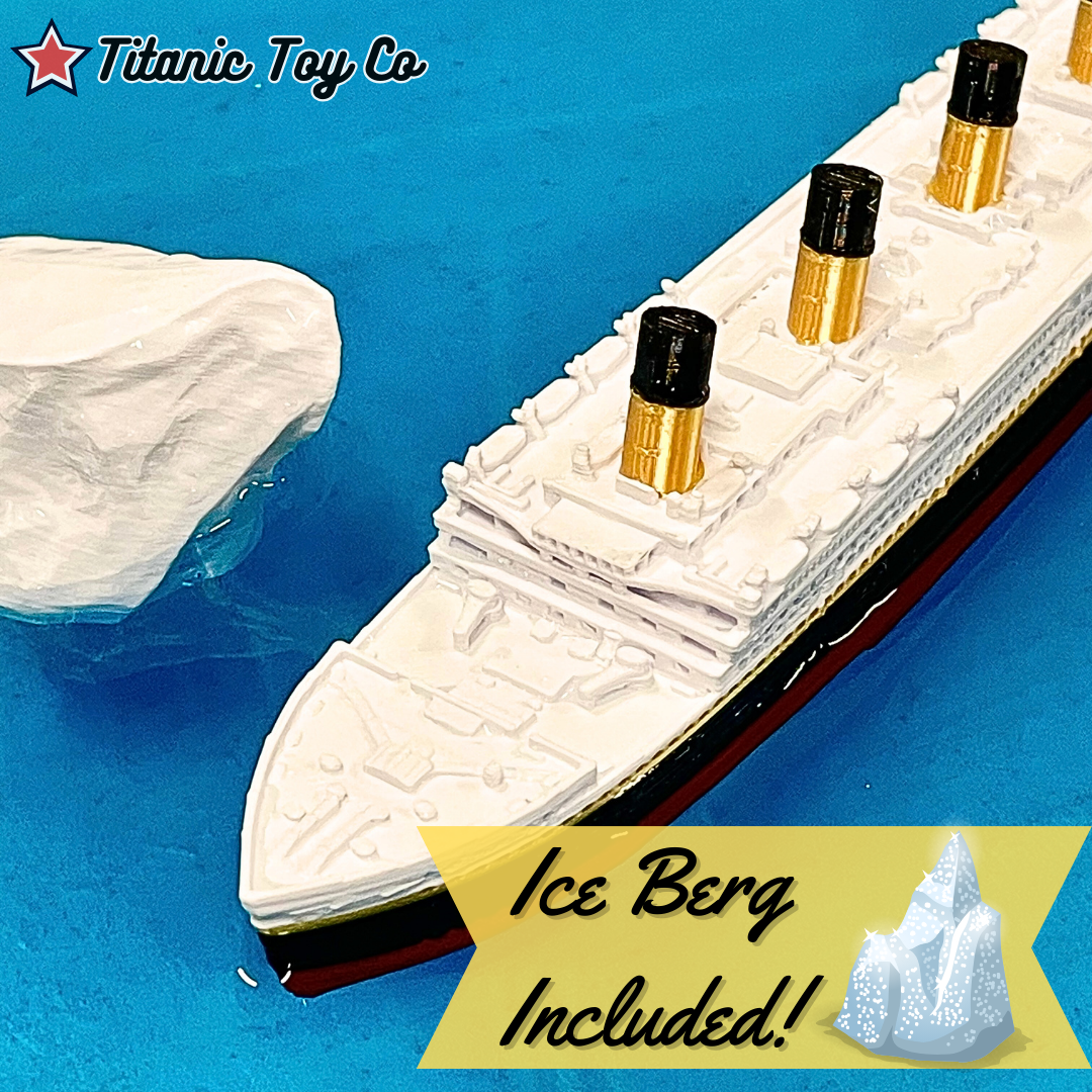 3 Pack Titanic, Britannic, Olympic Bath Boat And Pool Toy By TitanicToyCo, RMS Titanic Toys For Kids, Historically Accurate Titanic Toy, Titanic Ship, Titanic Cake Topper, Titanic Figurine
