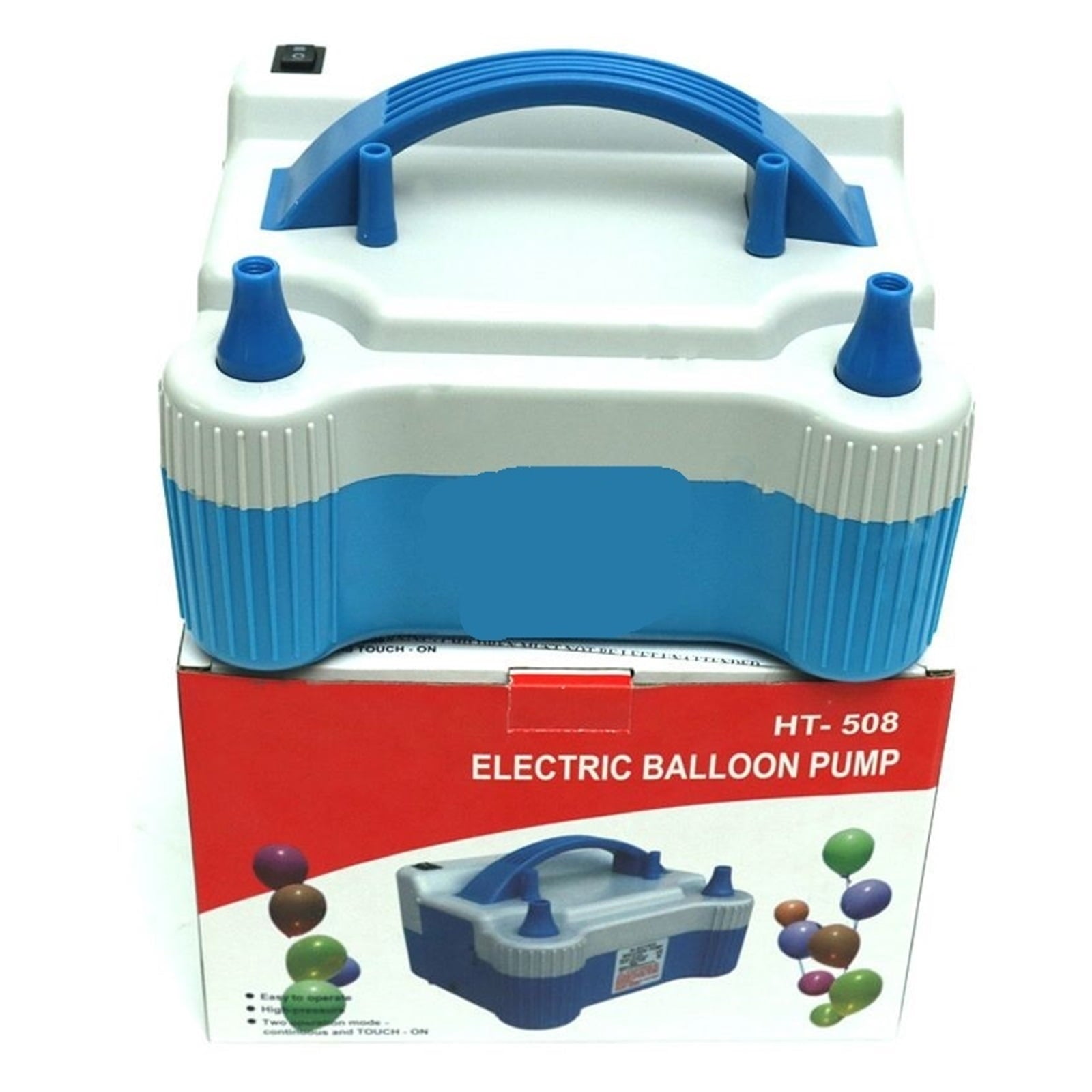 Plastic Balloon Pump Electric Inflator Electric Balloon Inflator Portable Balloon Machine
