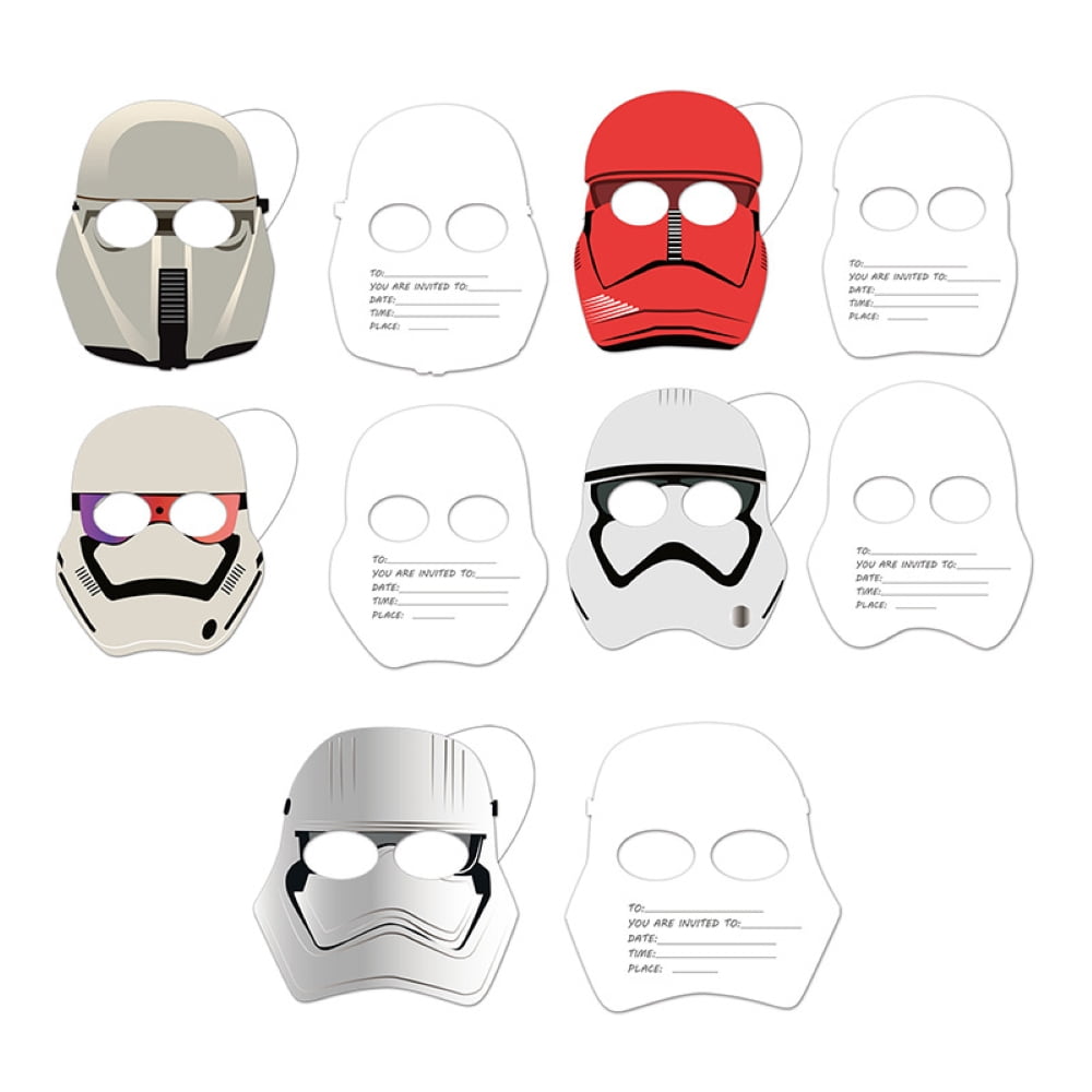 18Pcs The Mandalorian Themed Paper Glasses, Party Supplies Photo Booth Prop Cartoon Character Cosplay Birthday Gift.