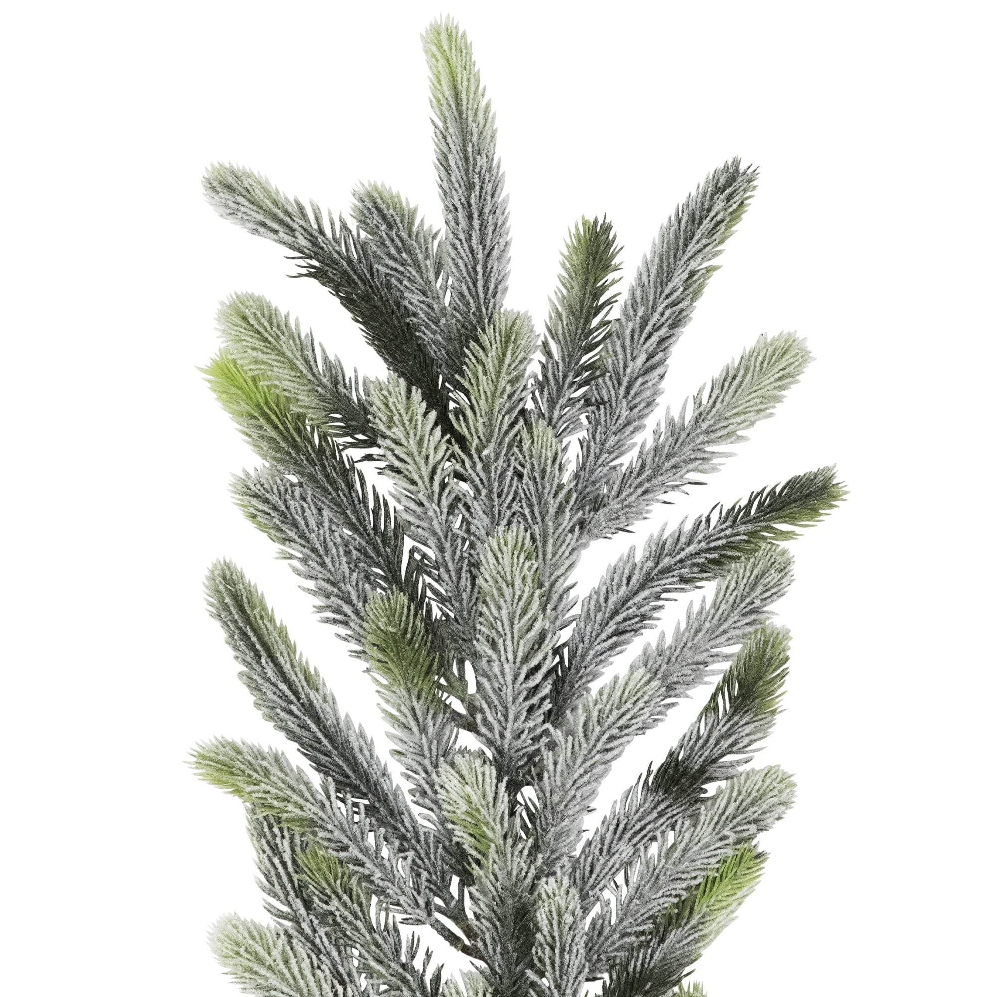 Northlight Frosted Pine Artificial Christmas Garland - 6' X 7" - Unlit