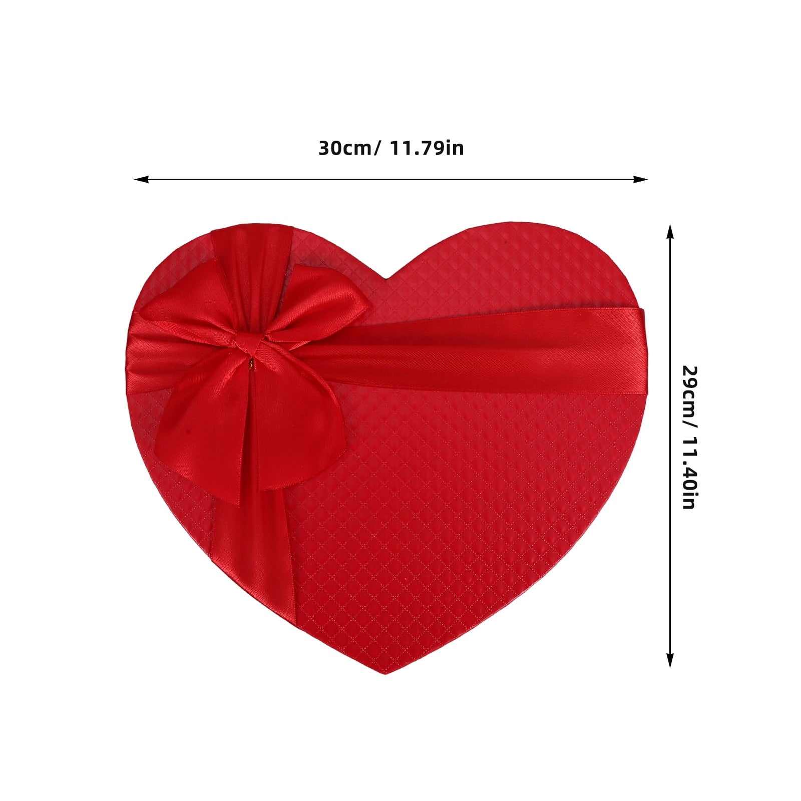3 Pcs Presents Boxes Heart Shaped Gift Free Gifts Packing Paper Romantic