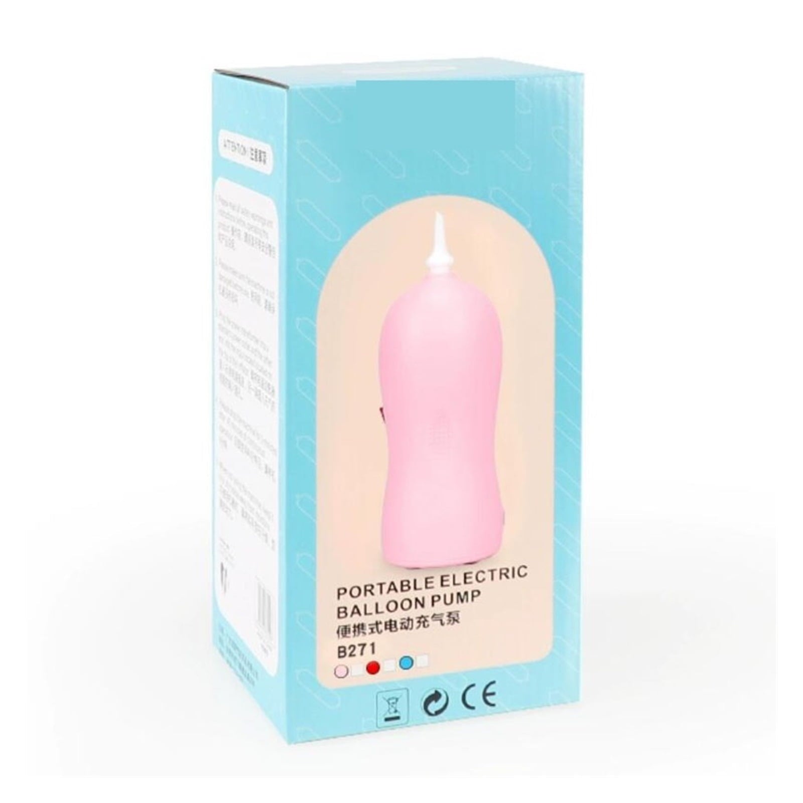 B271D Portable Balloon Inflator, Rechargeable Electric Air Pump Inflator ,Power Tools