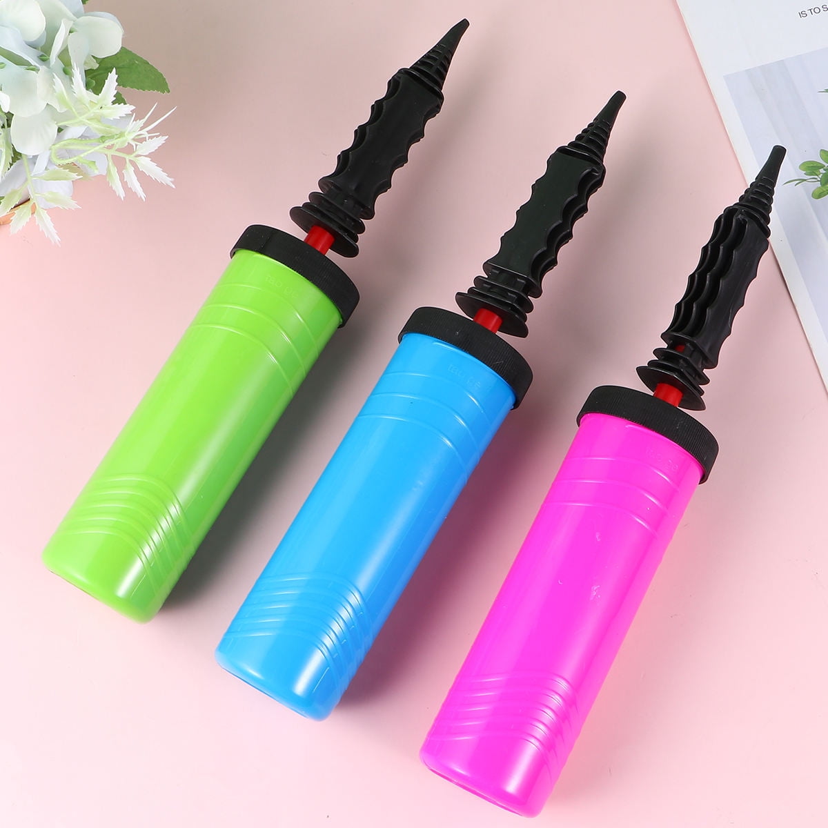 FRCOLOR  3 Pack Manual Balloon Pump Hand Held Random Color Atmosphere Enhancing