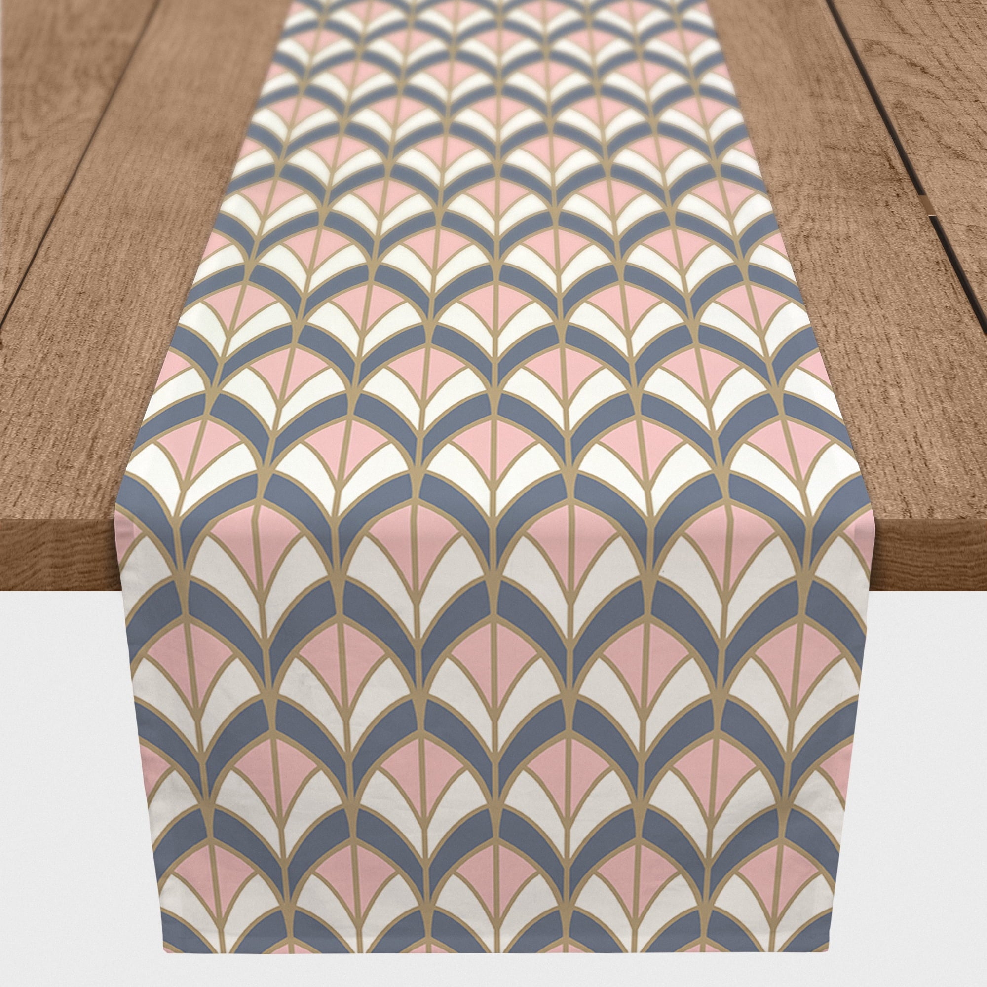 Creative Products Art Deco Bright 16x90 Poly Twill Table Runner