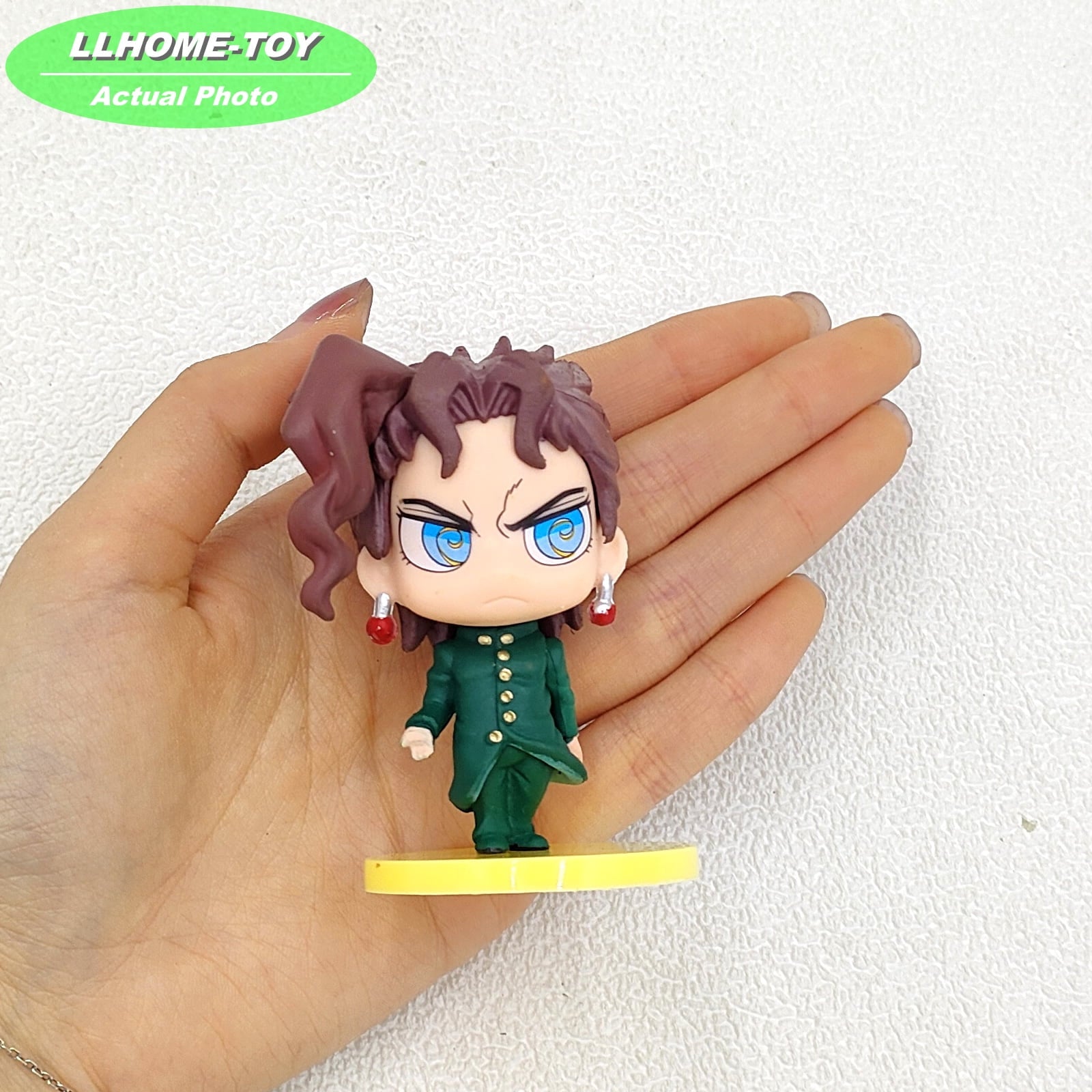 Anime JJ Bizarre Adventure Joseph 6pcs cute PVC Figure Toy Gift cake topper