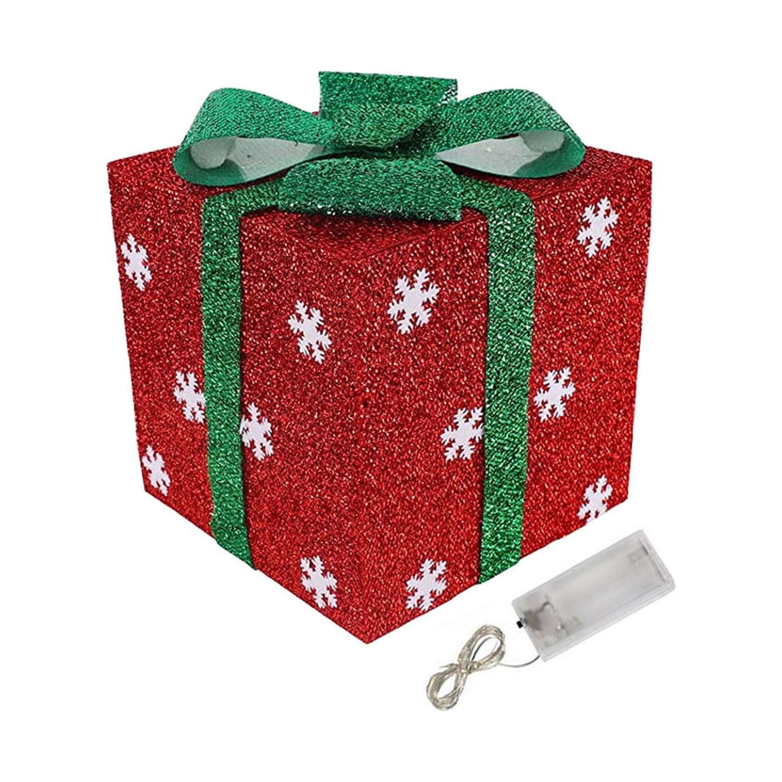 Lighted Gift Boxes Indoor Outdoor Christmas Decorations For Christmas Tree Porch Home,Christmas Decorations