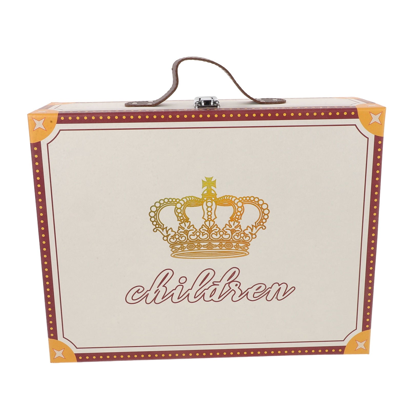Raindrops Paper Suitcase Gift Packing Box Handheld Gift Suitcase Decorative Paper Gift Wrapping Box Party Favor