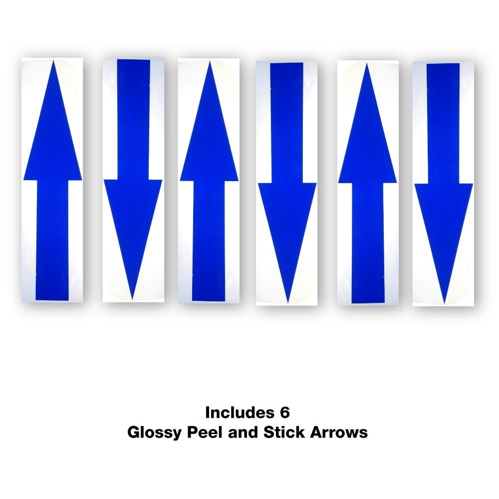 3 Pack Parking Lawn Sign Kit with Arrow Stickers