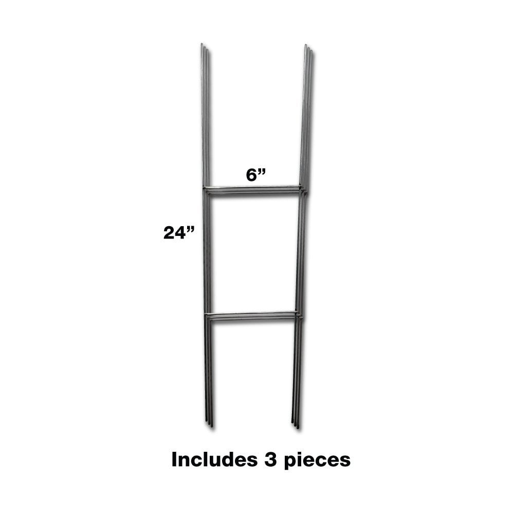 3 Pack Parking Lawn Sign Kit with Arrow Stickers