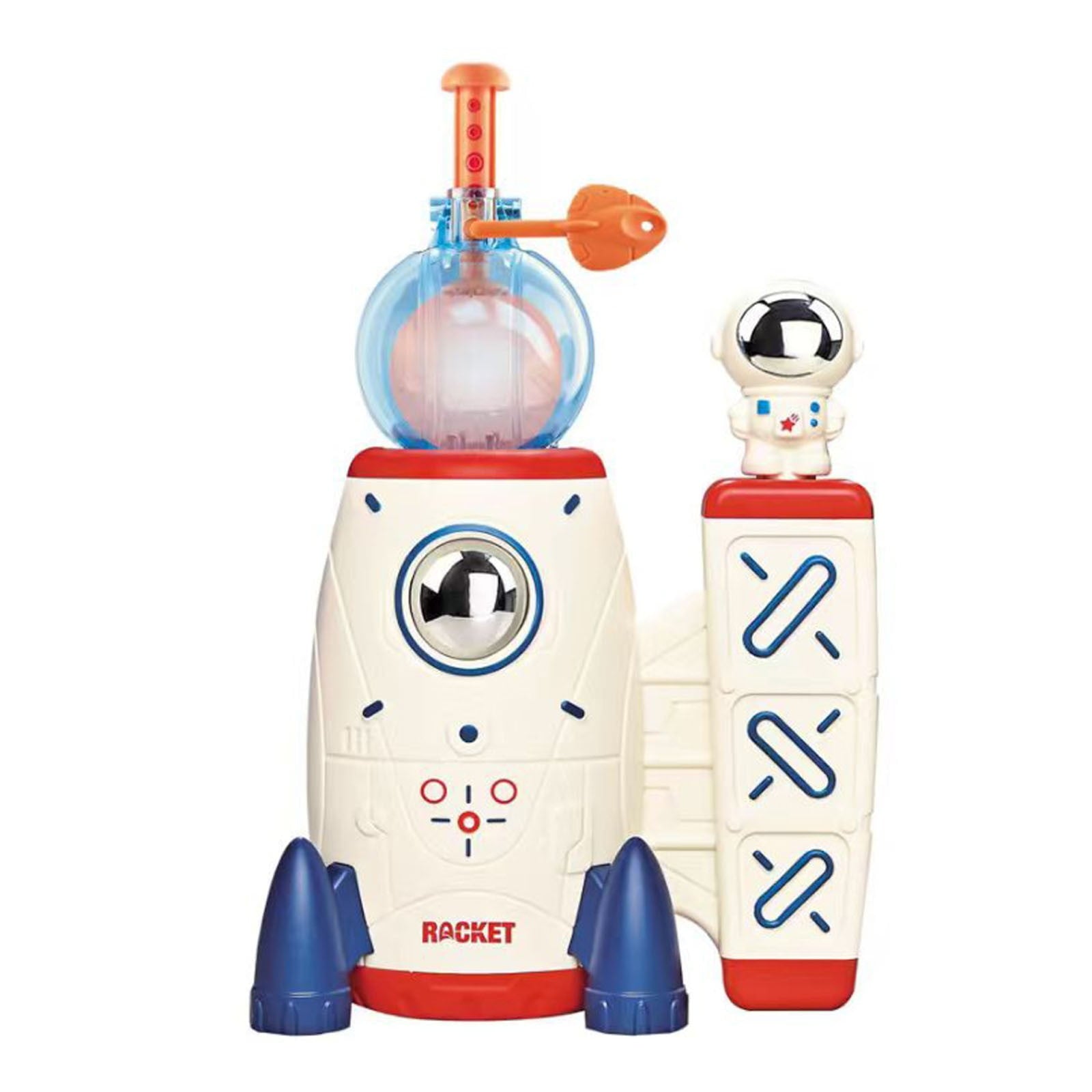 DIY Space Magic Balloon Craft Kit,Diy Balloon Space Rocket,Sticker Decorated Balloons Toy,Rocket Air Pump Fun with Balloon Monster Pals,DIY Creative Activity,Birthday Gifts