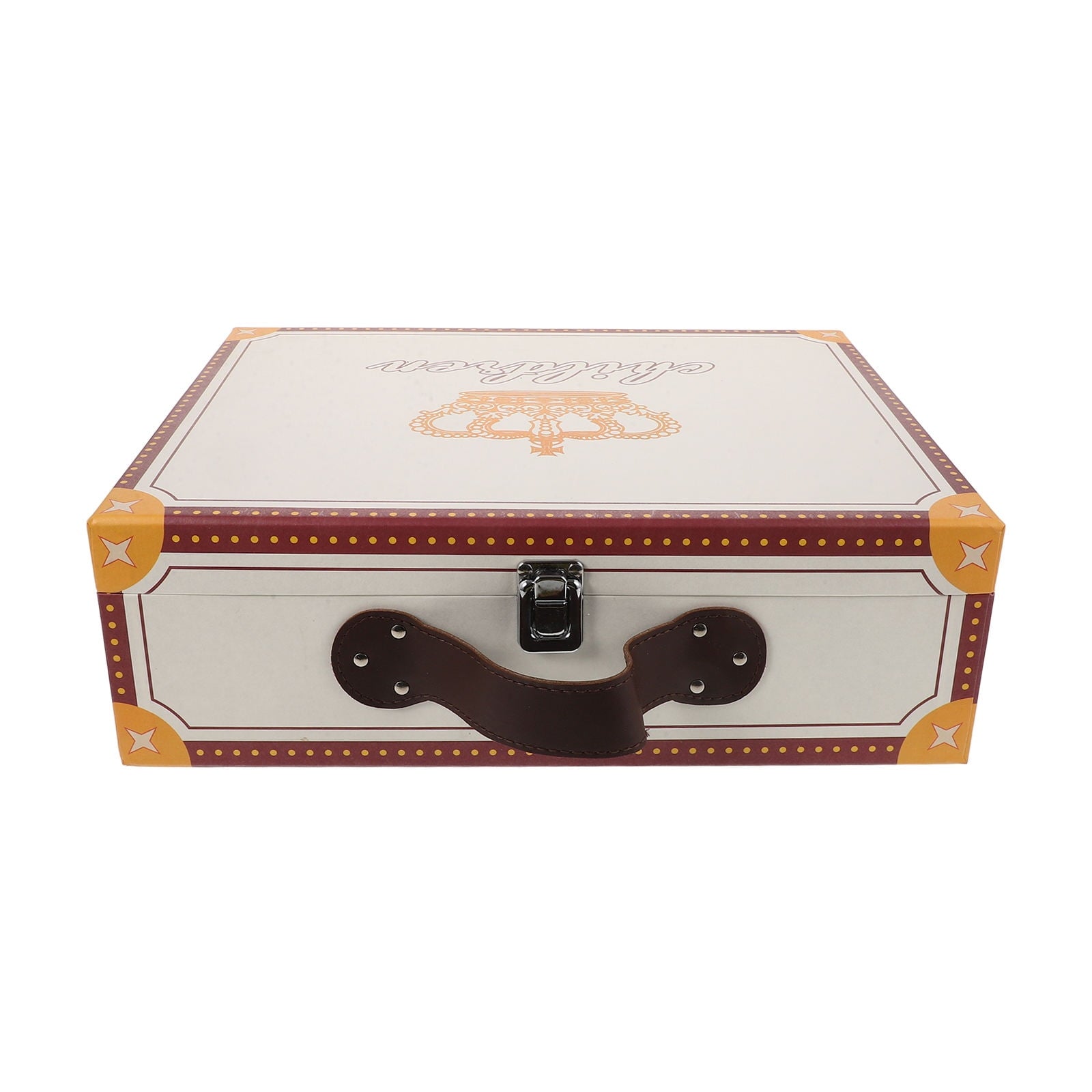 Raindrops Paper Suitcase Gift Packing Box Handheld Gift Suitcase Decorative Paper Gift Wrapping Box Party Favor