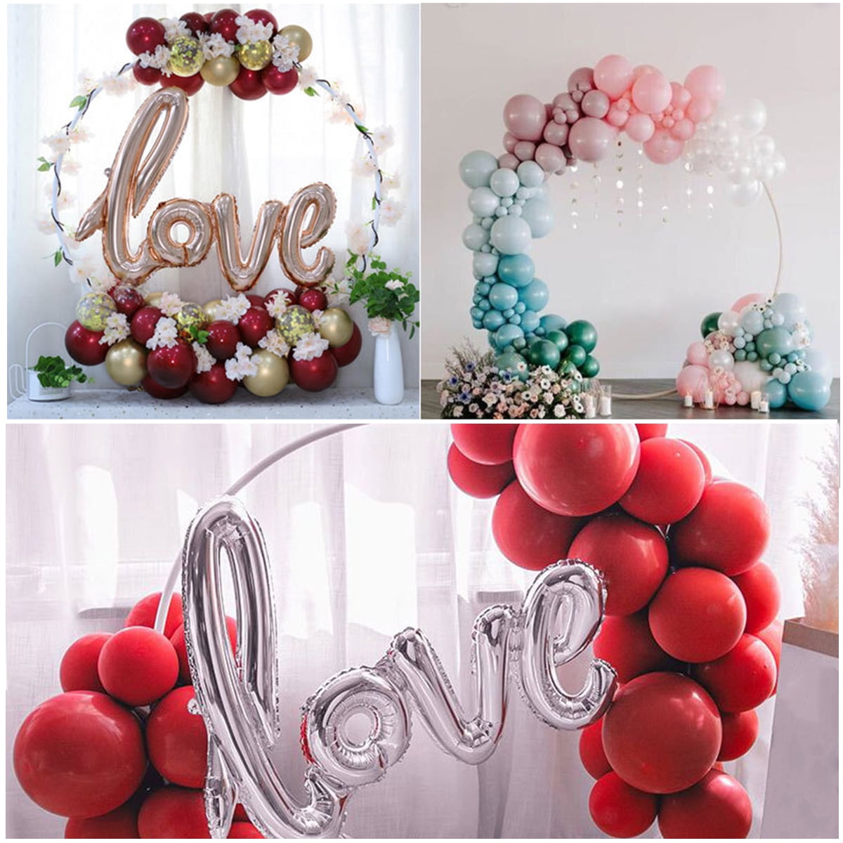 Protoiya Balloon Arch Kit, Balloon Pump, with Base for Wedding, Graduation, Birthday Party, Baby Shower Gender Reveal Decoration