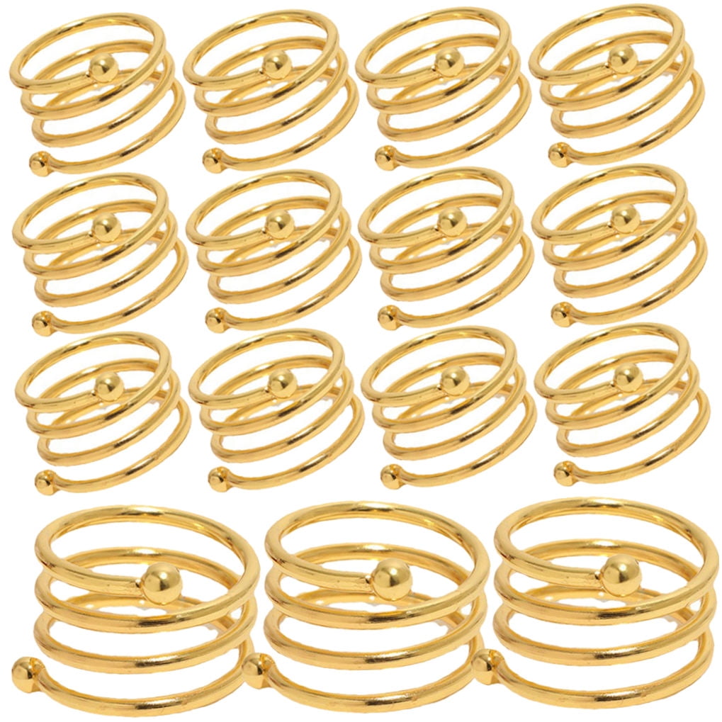 Masteelf  24 Pcs Fall Napkin Rings for Tableware Accessories Party Banquet