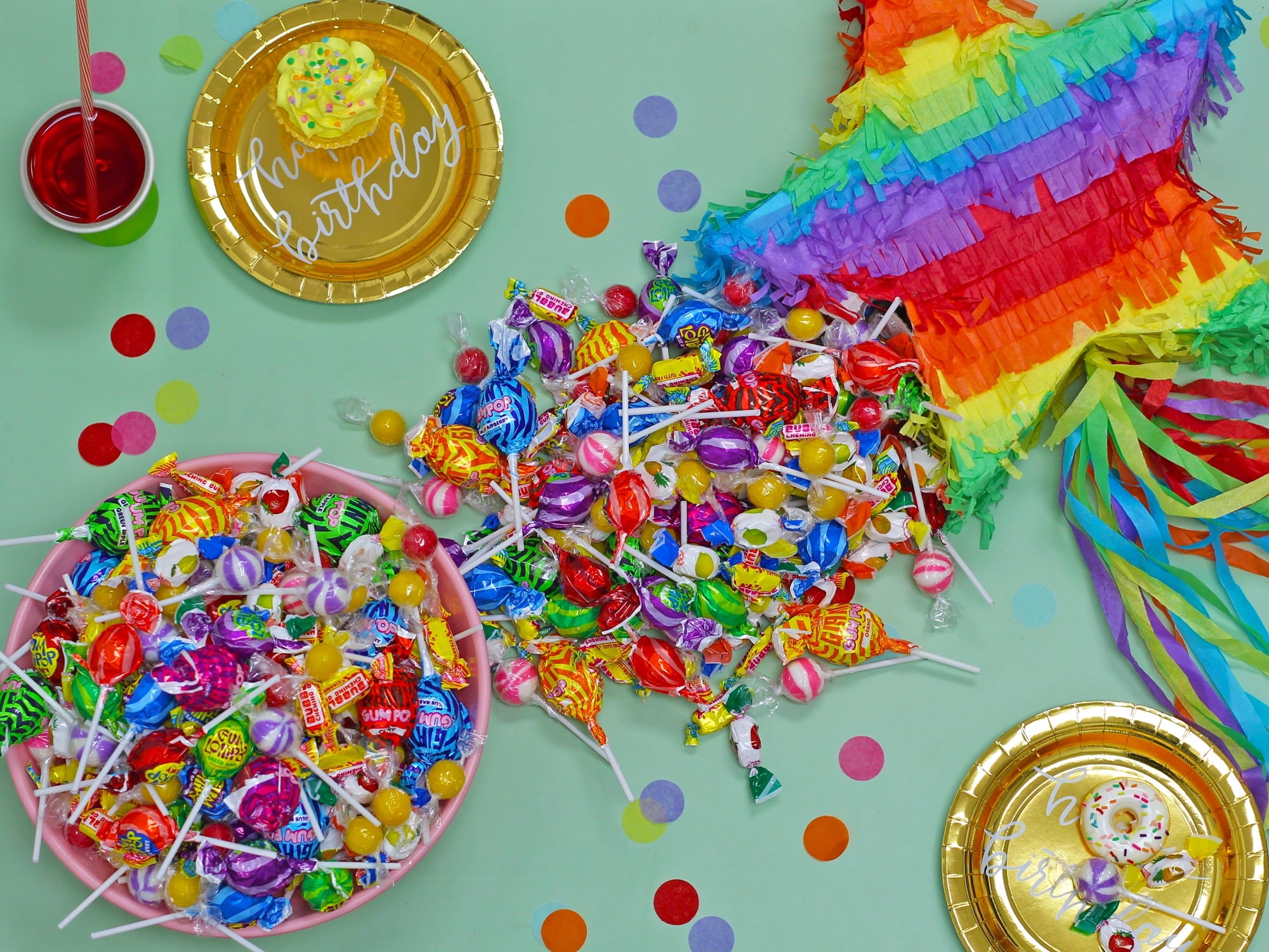 Pinata Candy - Halloween Bulk Fiesta Mix - 7 Pounds - Goodie Bag Party Filler - Assorted Candies - Dooboe