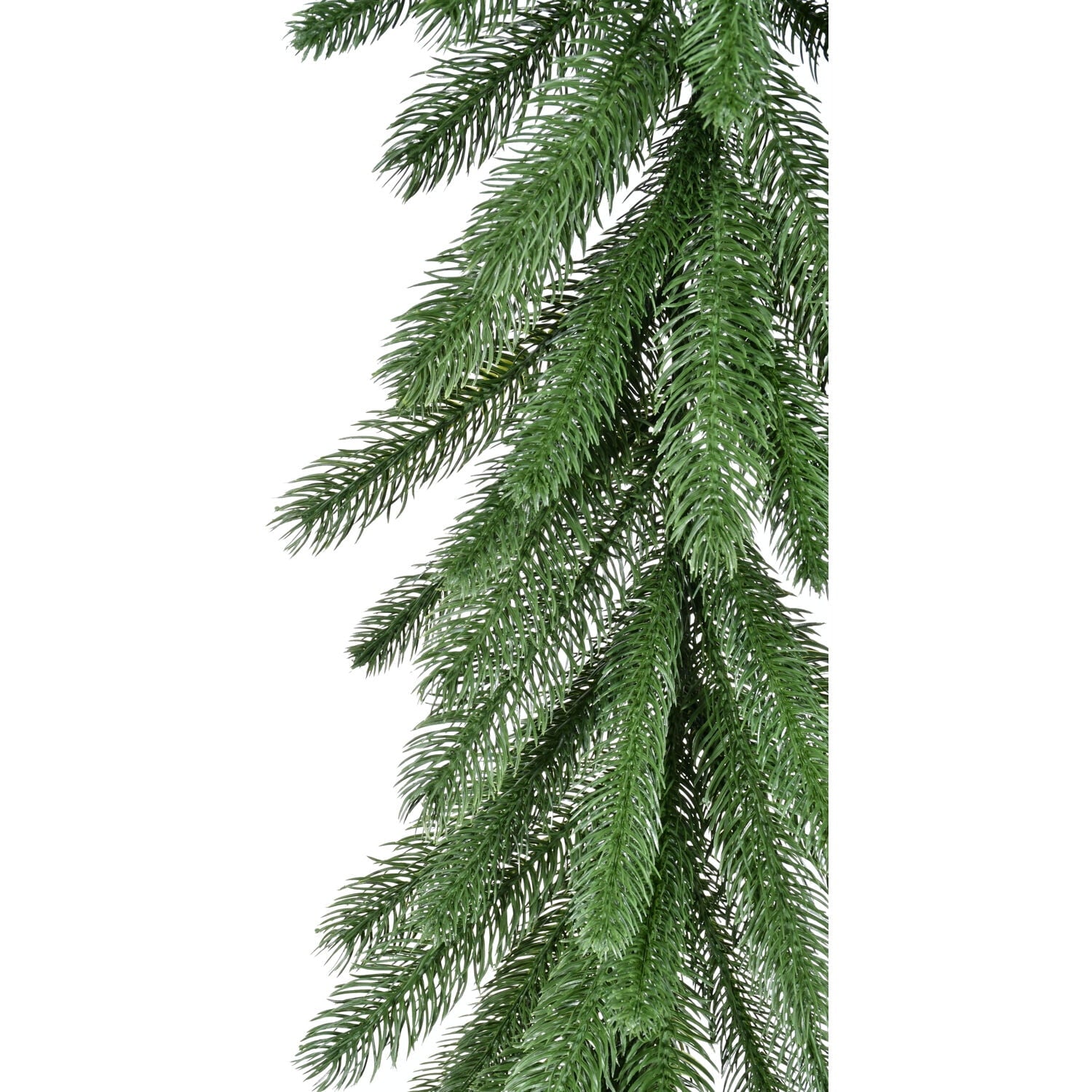 Fraser Hill Farm 9-Ft. Green Fir Garland, No Lights | Festive Christmas Holiday Decor for Fireplace Mantel, Stairway, Console Table | FFGF108GL-0GR
