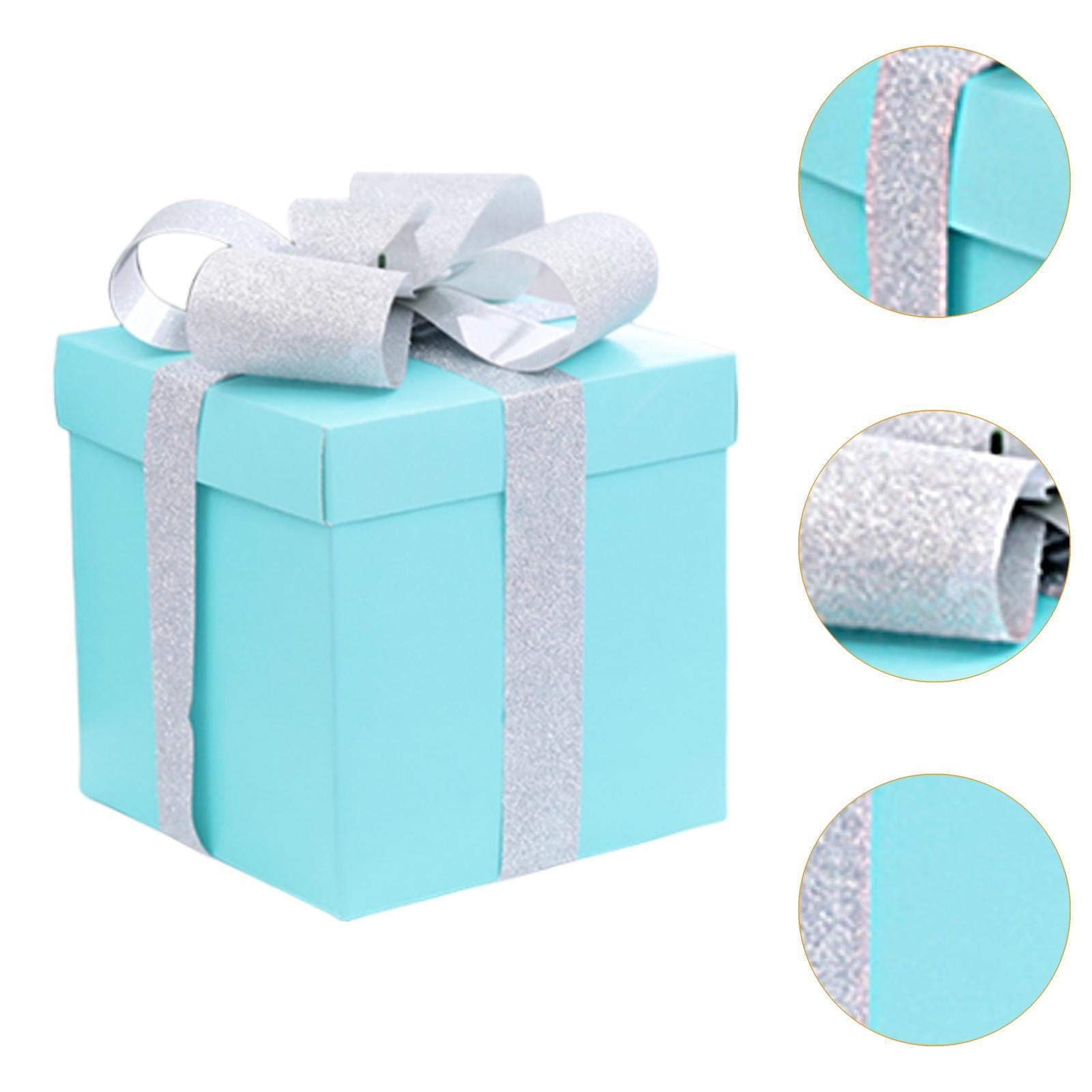 Sharprepublic Christmas Gift Boxes Christmas Decorations for New Year Graduations Birthday Blue