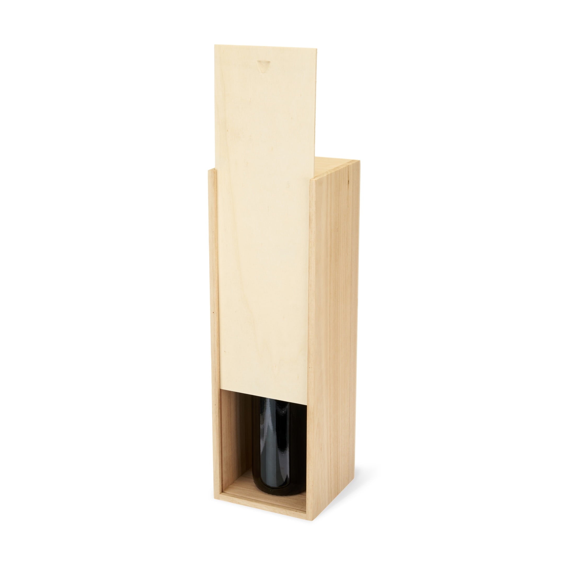 Twine Magnum Wine Gift Box 1-Bottle Wooden Wine Box, Holiday, Wedding Gifts