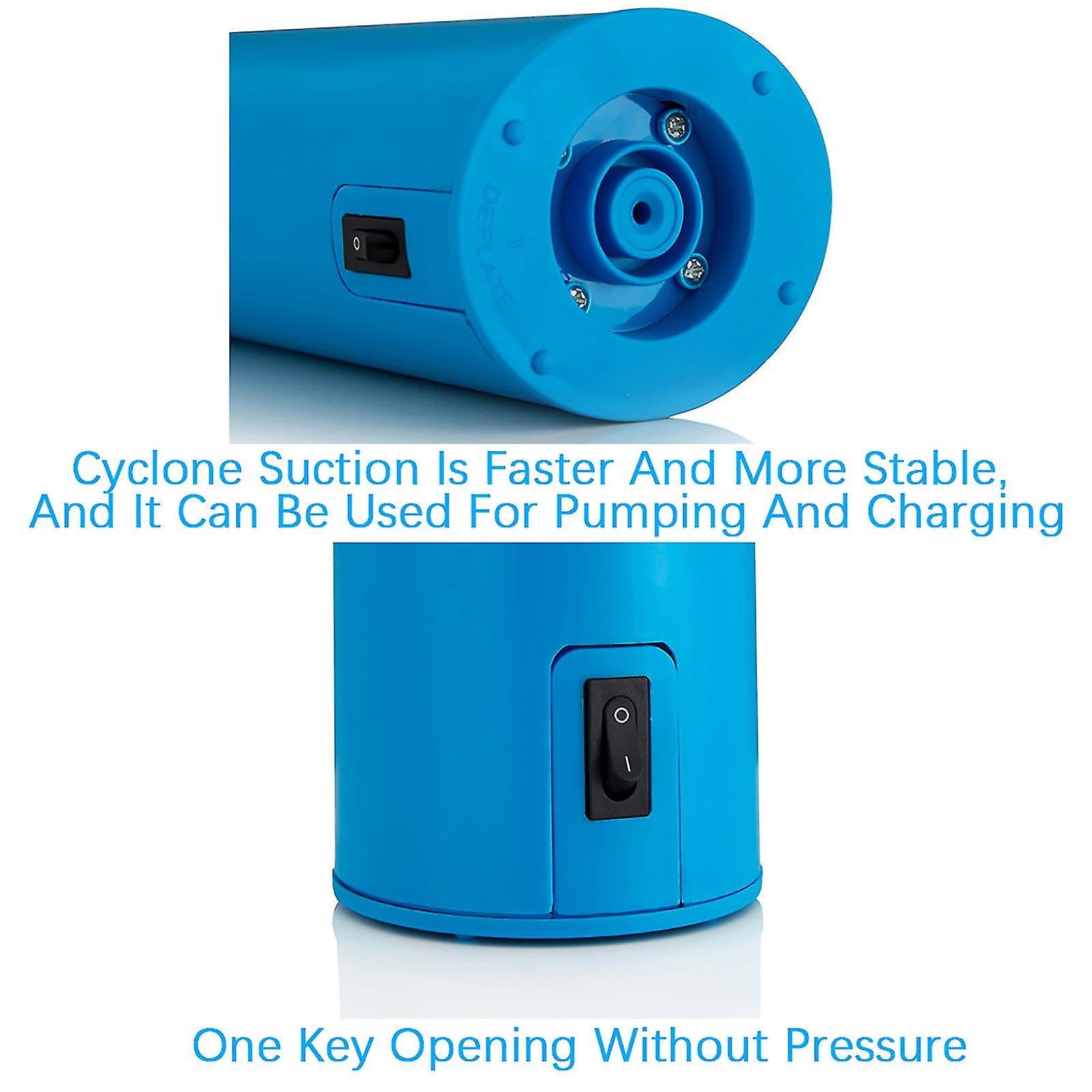 Floor and Steam Cleaner Accessories Balloons Electric Inflation Pump Portable Long Balloons Pump Household Electric Pump