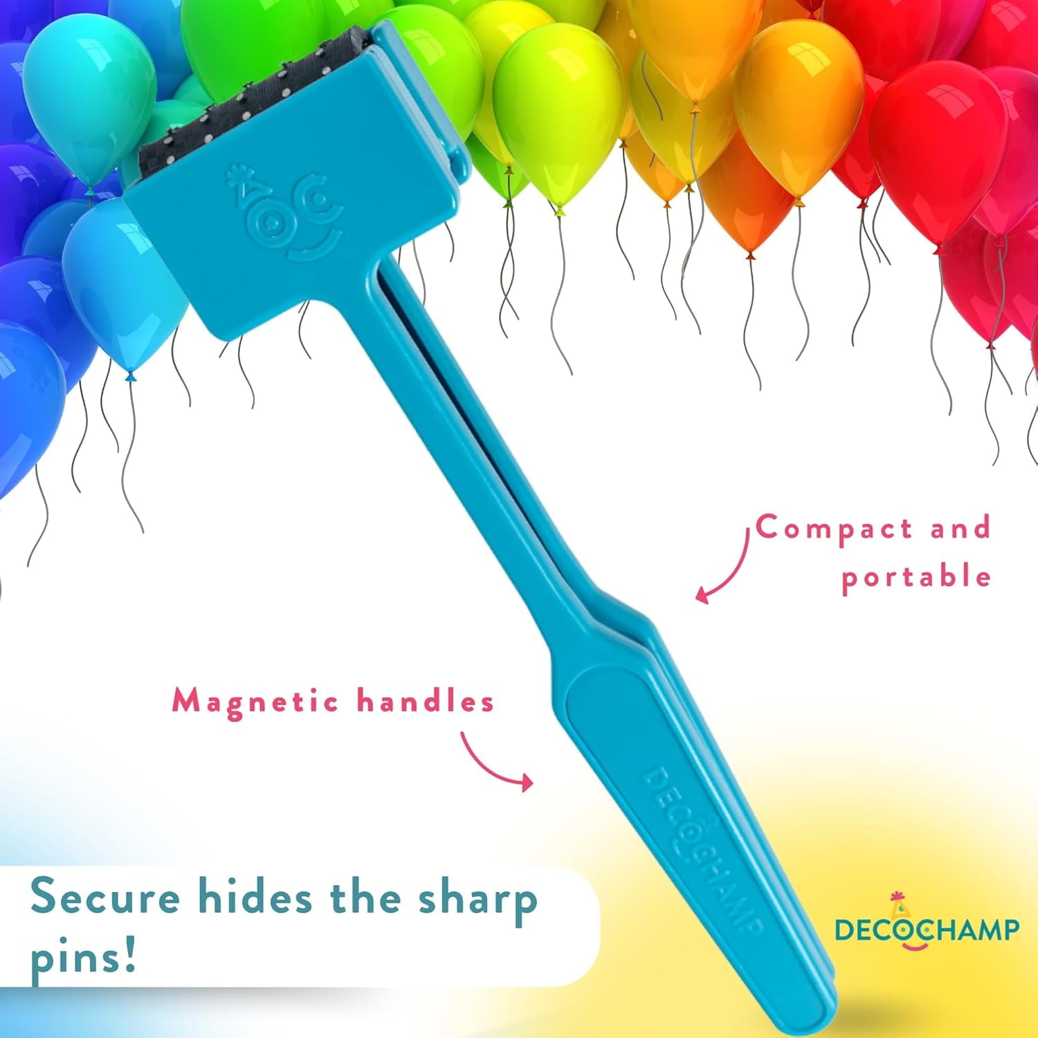 Balloon blaster - Decorative balloon striking tool, party supplies tool kit, essential tool after the party, compact, durable, and safe design