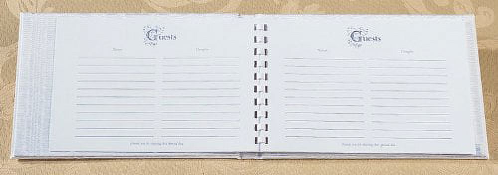 Ivy Lane Design A01115GB/IVO Simplicity Guest Book - Ivory