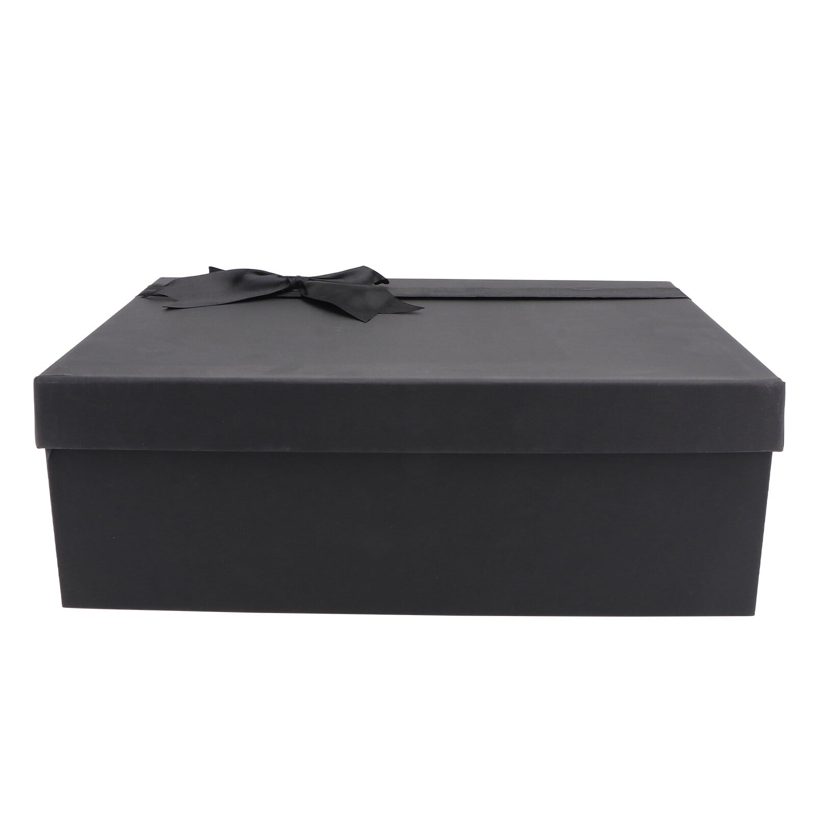 Masteelf 3 pcs Bow-tie Gift Box Present Storage Box Decorative Gift Container (Black)