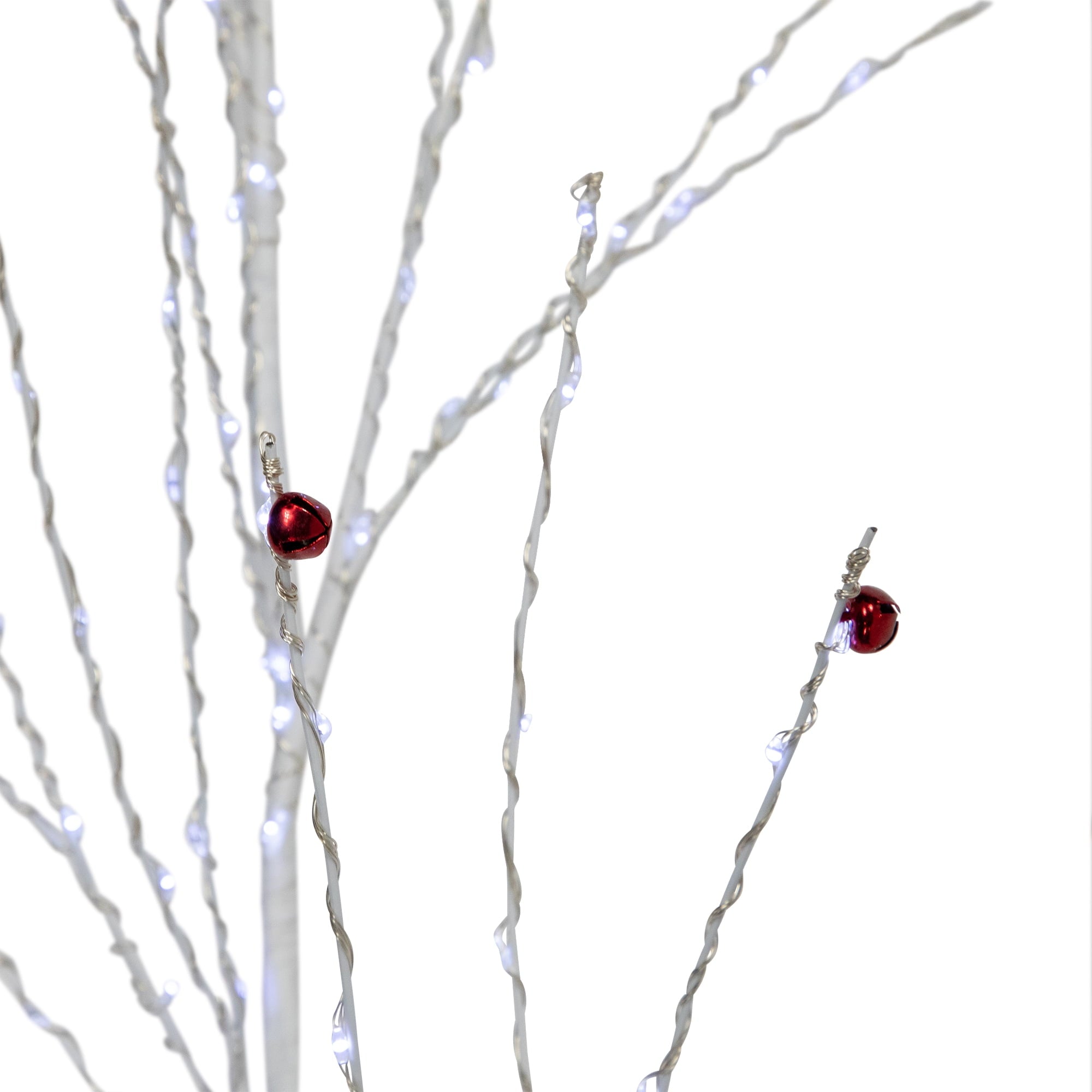 Northlight Pre-Lit Christmas Garland with Jingle Bells - 6' x 6" - Cool White Lights