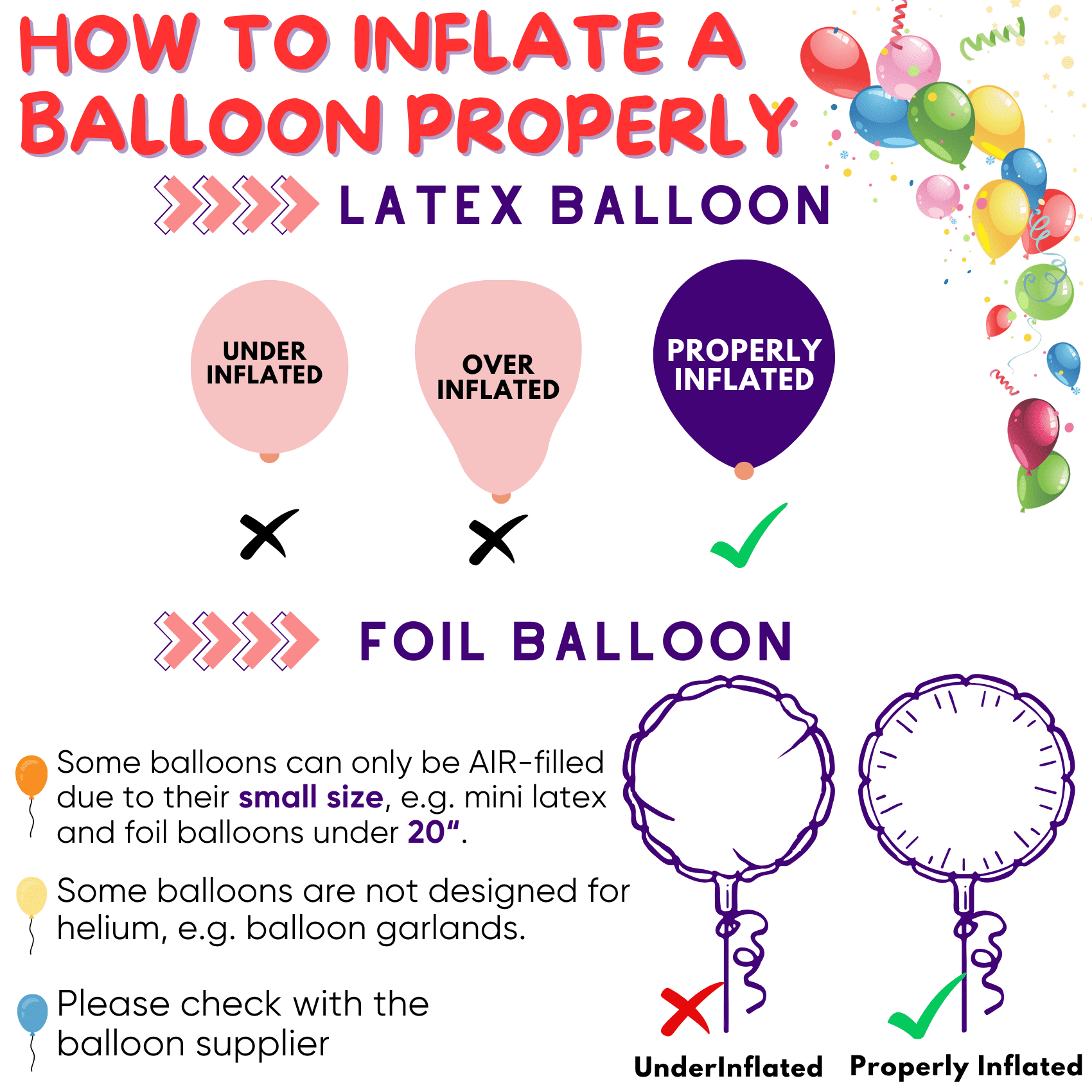 GreatWhip 13L Helium Tank up to 50 Latex Balloons at Home Helium Balloon Pump Kit Blend