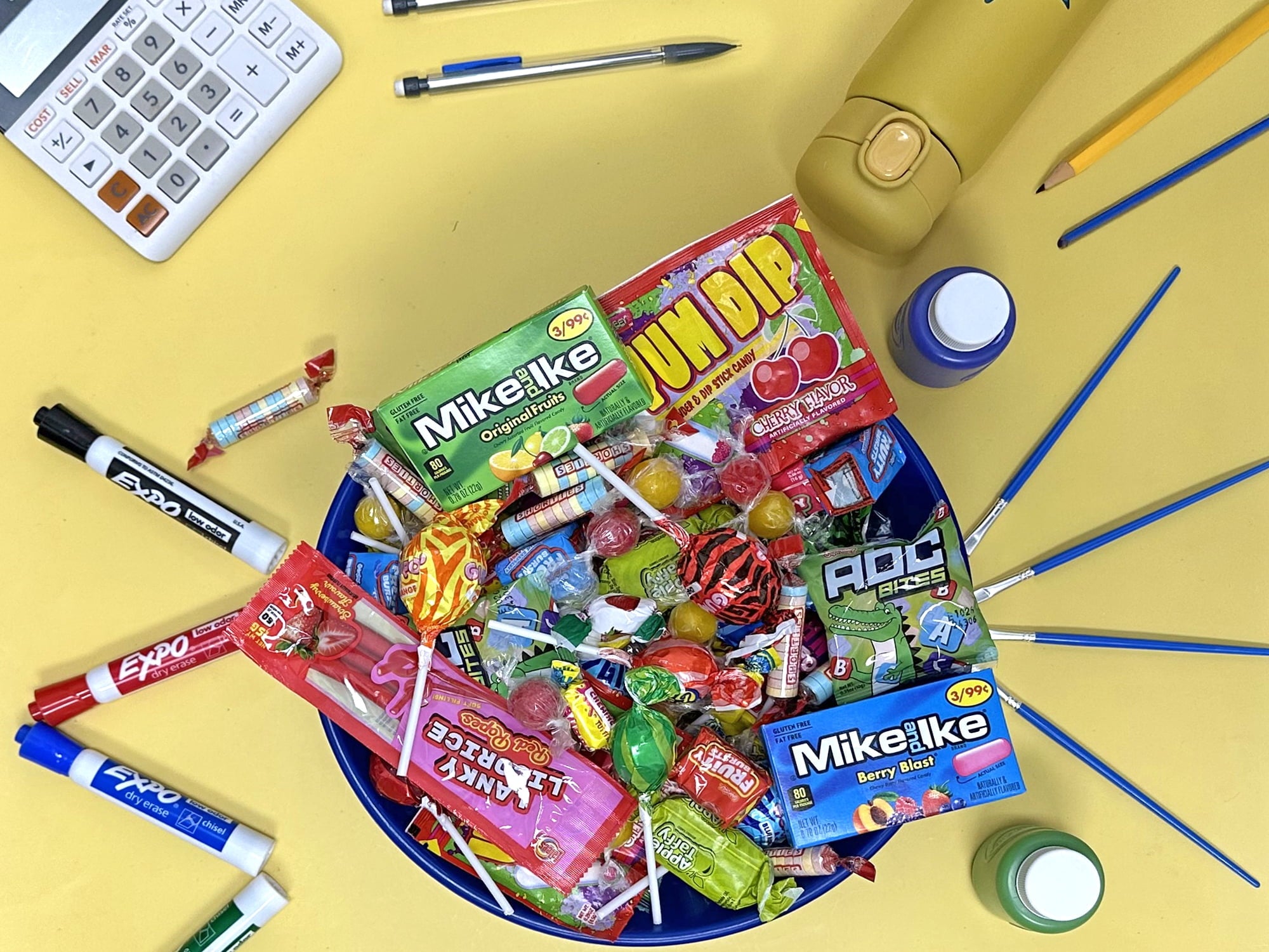 Candy Mix for Halloween - 4 Pounds - Assorted Candies Bulk - Pinata Stuffer - Individually Wrapped - Party Variety Bag
