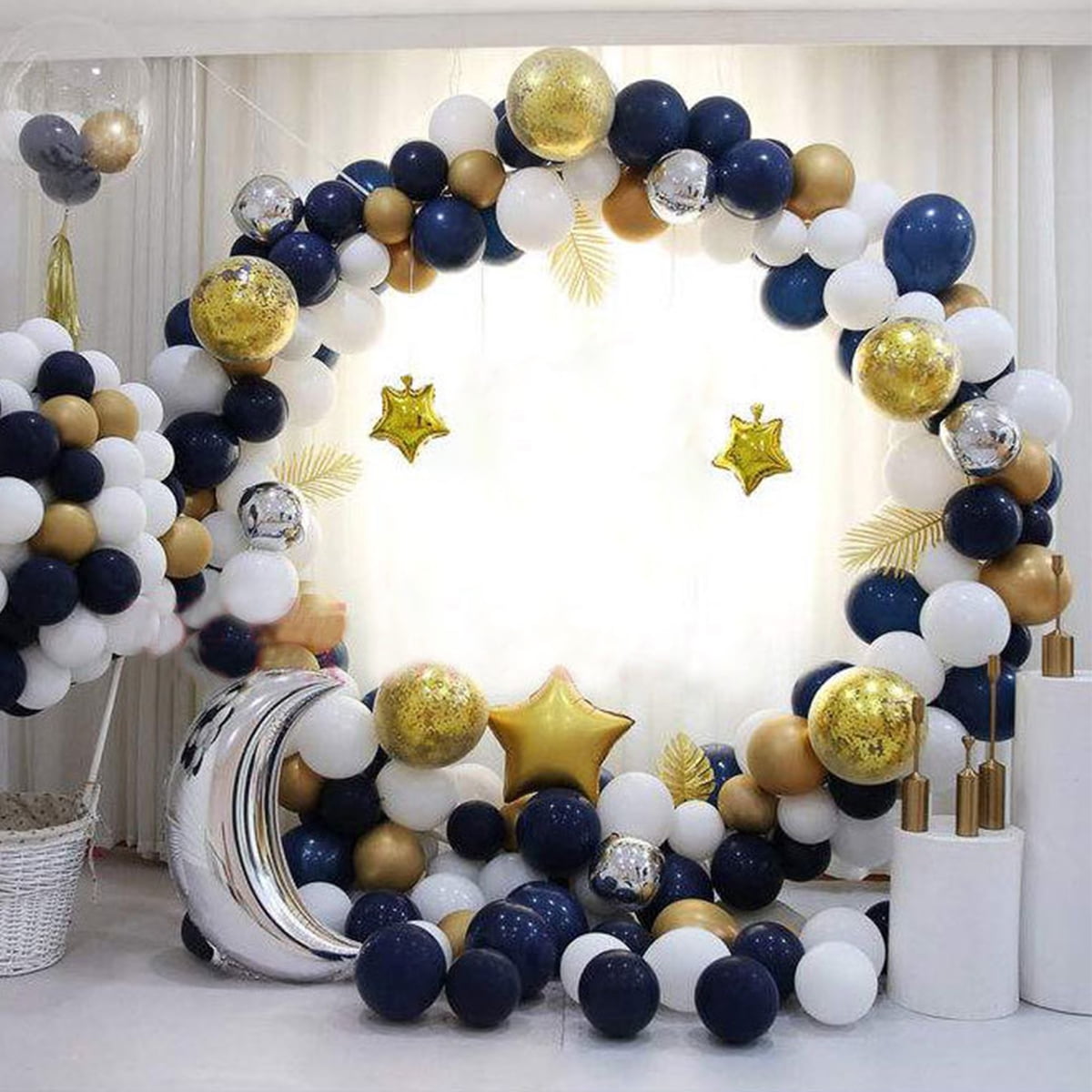 Protoiya Balloon Arch Kit, Balloon Pump, with Base for Wedding, Graduation, Birthday Party, Baby Shower Gender Reveal Decoration