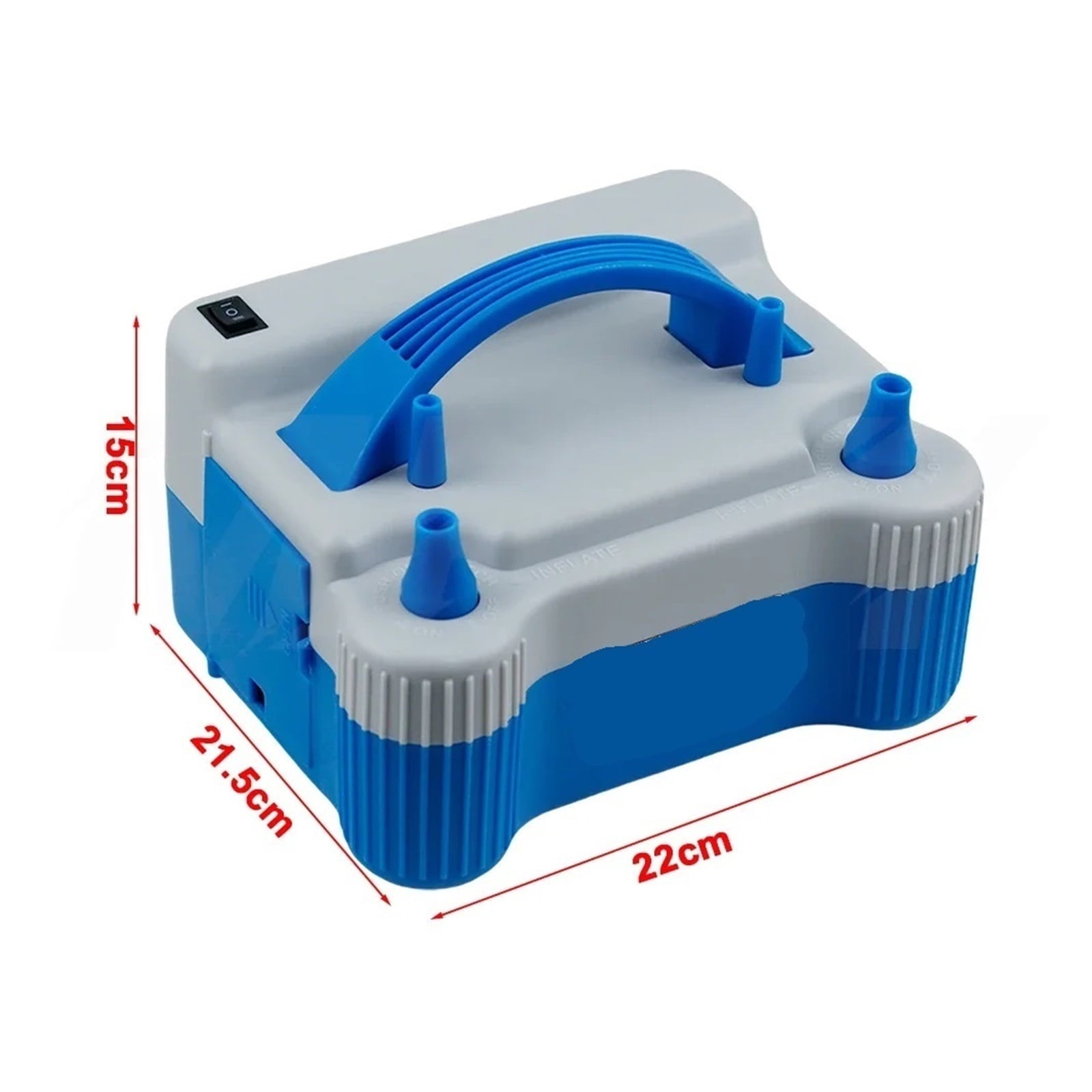 680W Electric Air Balloon Pump  Portable Electric Balloon Inflator/Blower for Party Event Decoration
