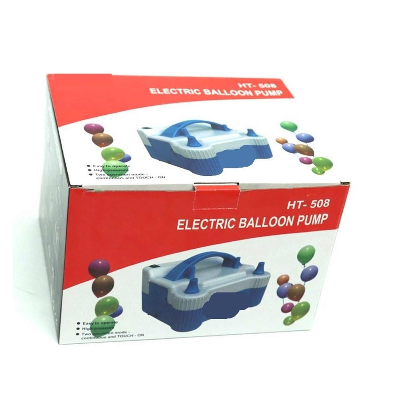 Plastic Balloon Pump Electric Inflator Electric Balloon Inflator Portable Balloon Machine