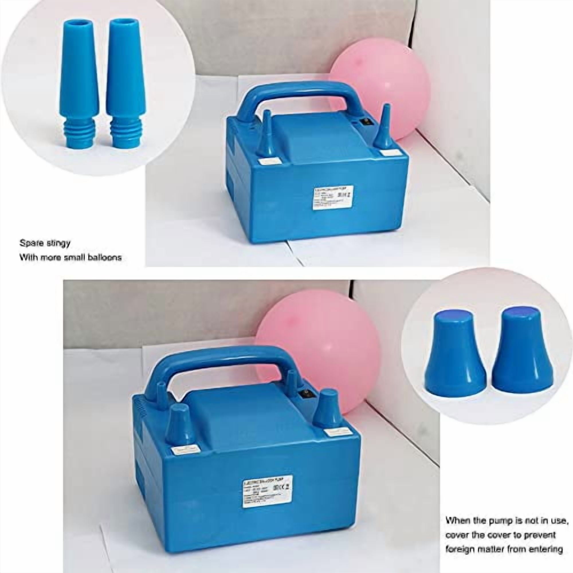 800W Dual Nozzle Electric air Balloon Blower Pump,110V-220V Electric Balloon Inflator for Party Birthday Wedding Festival