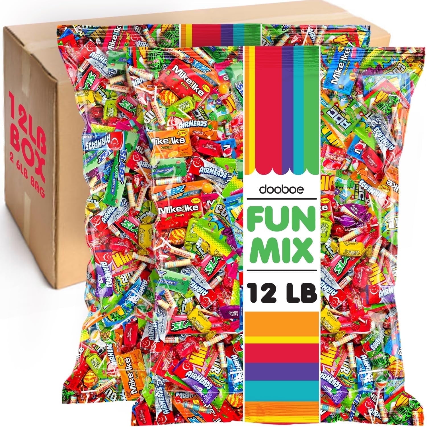 Assorted Halloween Bulk Candy - 12 Pounds - Giant Candy Fun Mix - Party Candies - Super Variety Pack - Parade Assortment