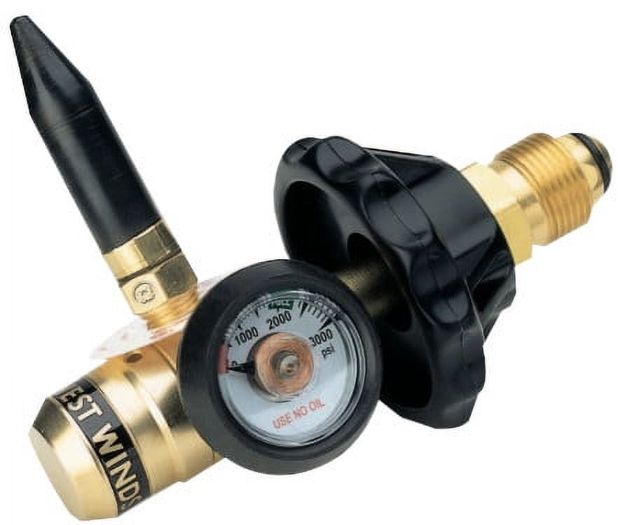Deluxe Balloon Inflators, Helium, CGA 580, 3,000 psi inlet
