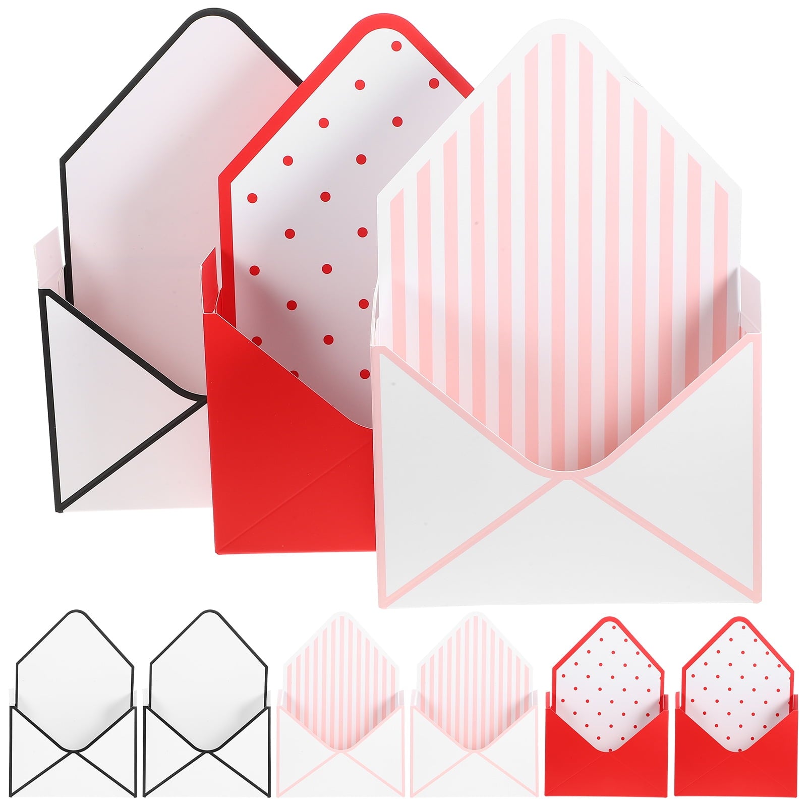 GOOHOCHY 9Pcs Flower Packaging Boxes Bouquet Wrapping Storage Box Florist Gift Paper Box