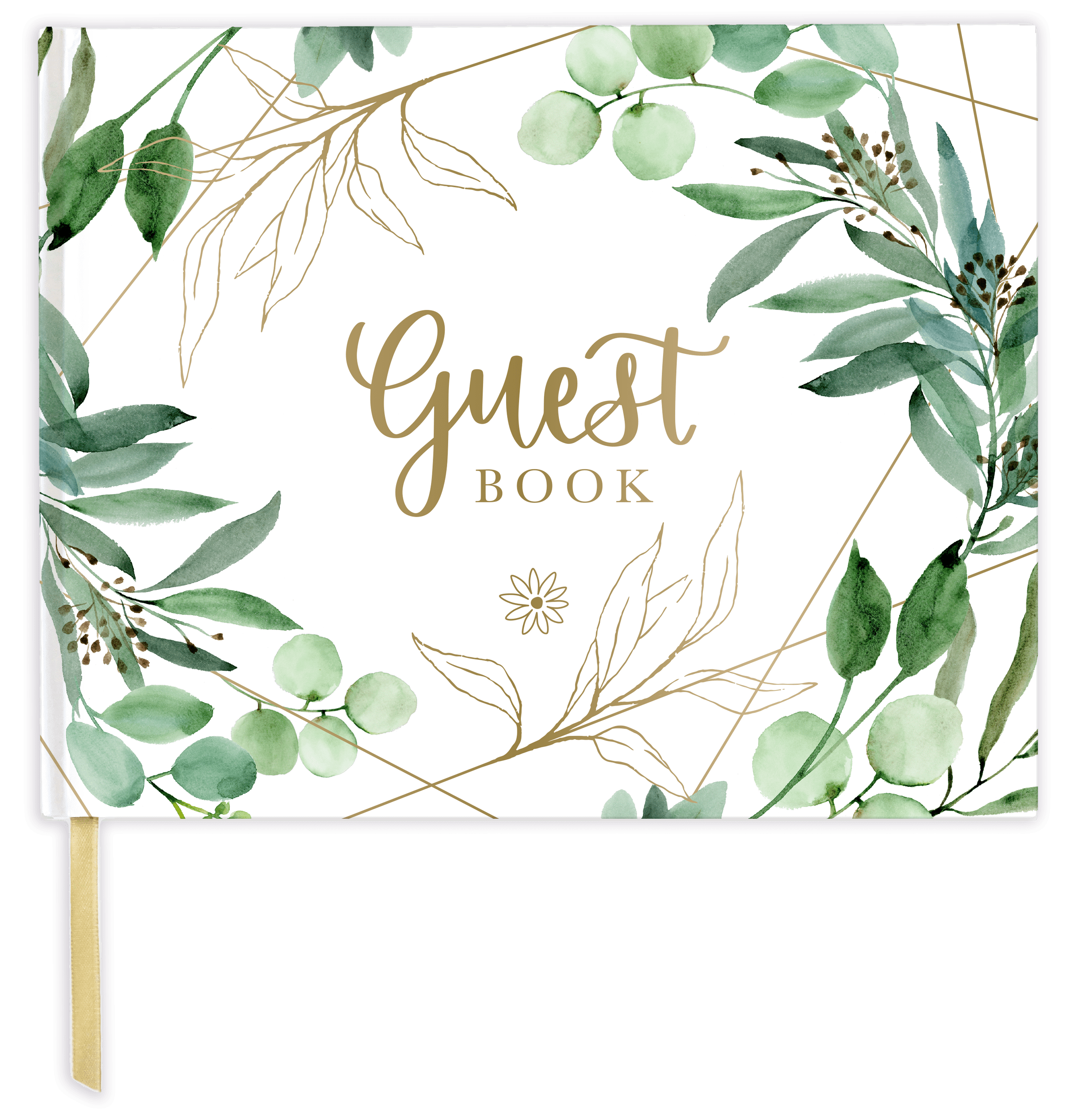 Guest Book, Guest Planner, Eucalyptus, Wedding Guest Book, bloom daily planners