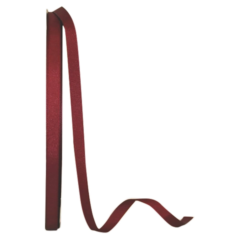 JAM All Occasion Copper Red Polyester Grosgrain Ribbon, 3600" x 0.62"