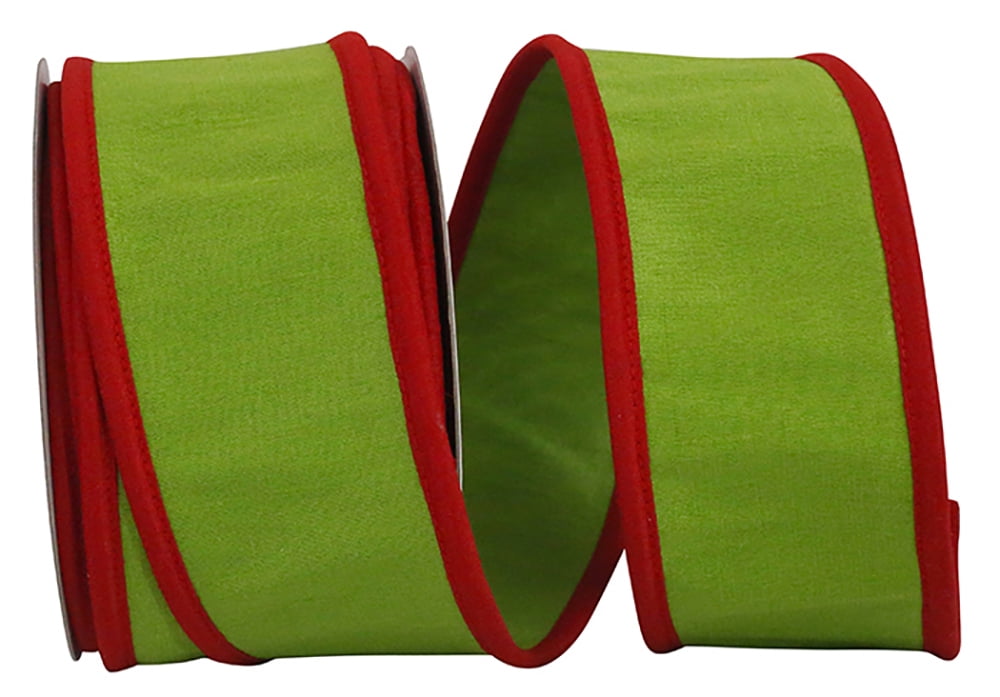 JAM Paper Christmas Black Polyester Design Ribbon, 180" x 4"