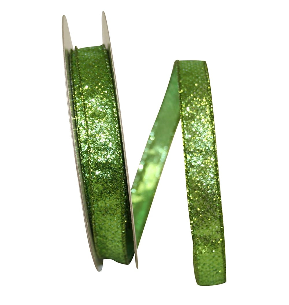 JAM Paper All Occasion Turquoise Nylon Luxury Ribbon, 10yd x 4in, 1/Pack