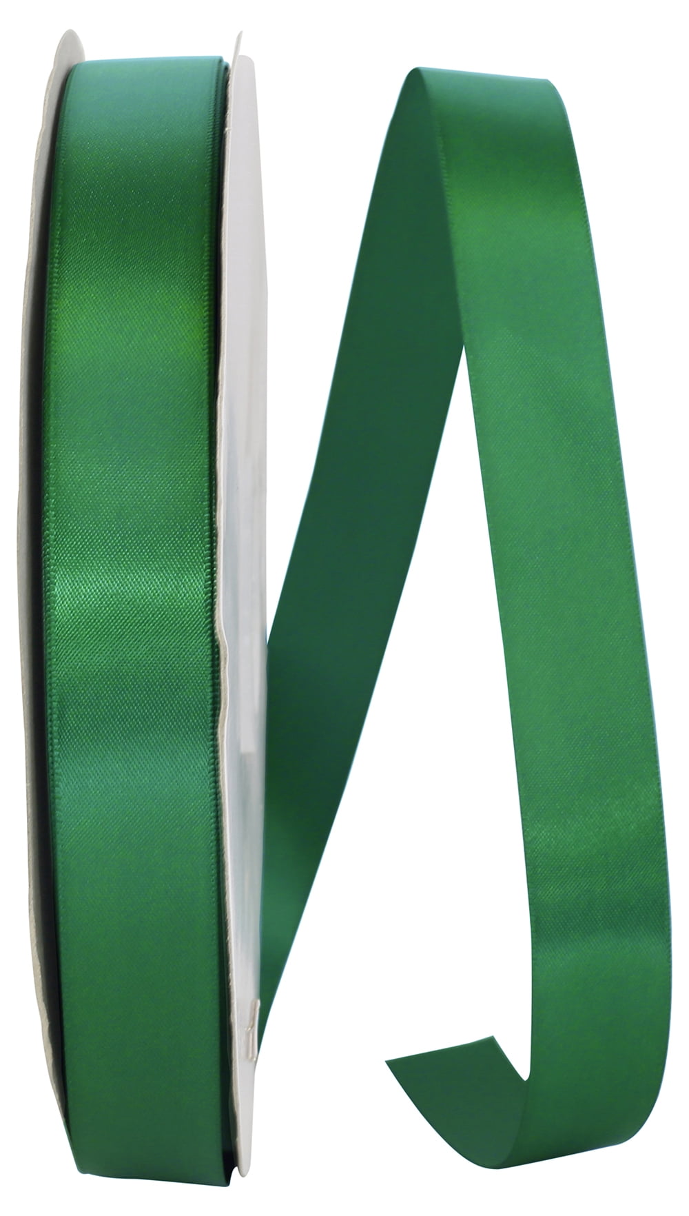 JAM Paper Satin Double Face Forest Polyester Ribbon, 3600" x 0.87"