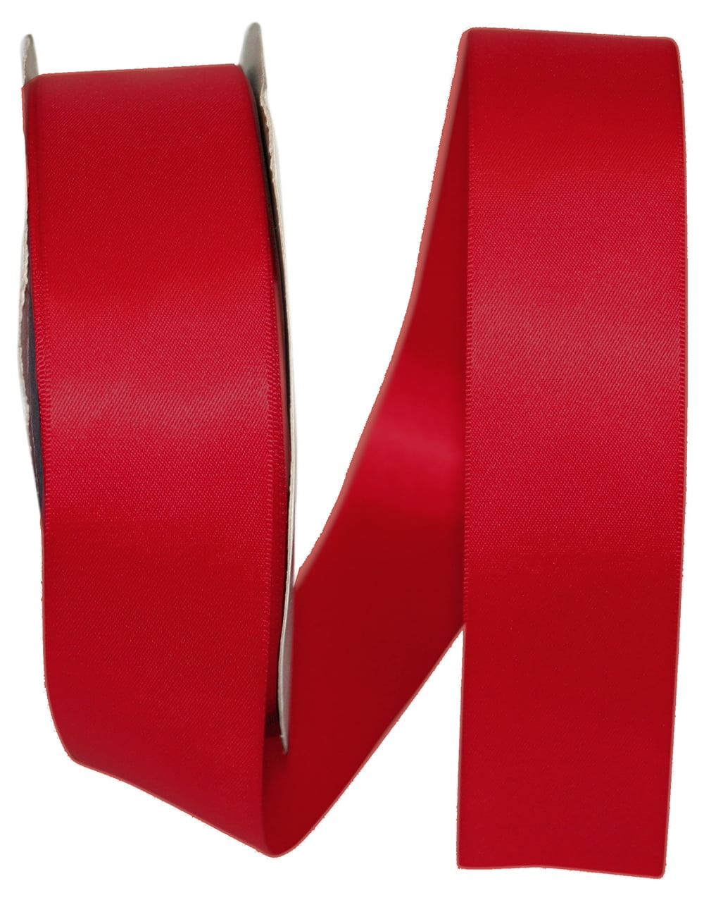 JAM Paper Satin Double Face Rose Gold Polyester Ribbon, 1800" x 1.5"