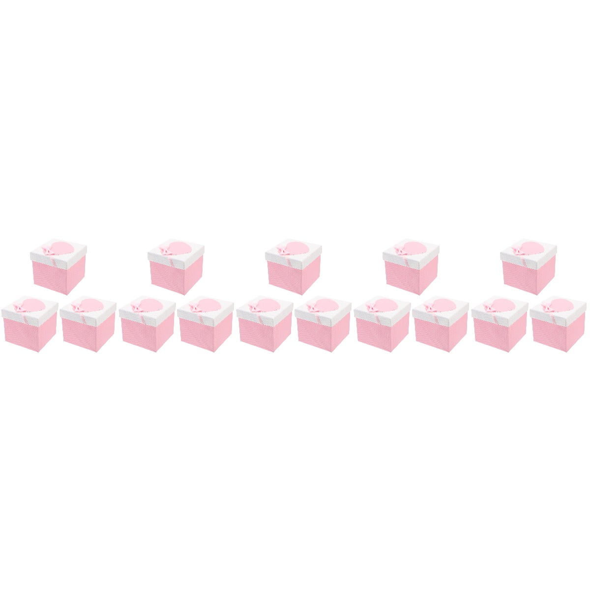 Masteelf 15 Pcs  Squared Boxes with Lids Small Gift Boxes for Birthdays Christmas Wedding Baby Shower
