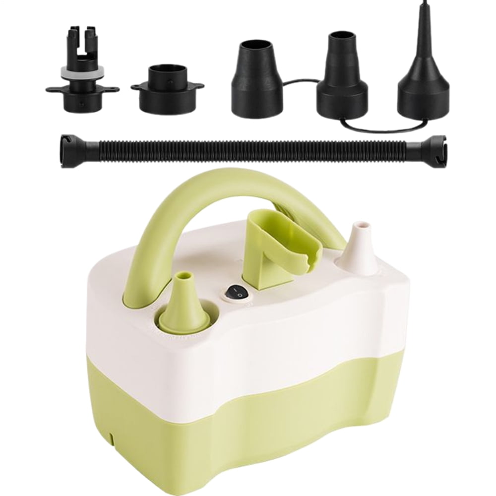Pw Tools Balloon Inflator Pump Electric Electric Portable Balloon Blower Double Nozzle 600w Intelligent Inflation Devices & Accessories for Party custody