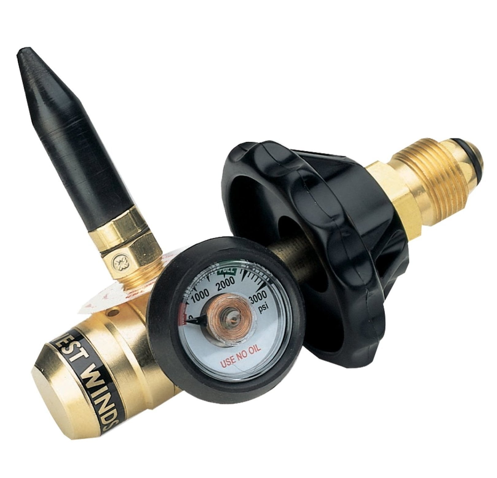 RPB-6HG Deluxe Balloon Inflators, Helium, CGA , 3,000 psi Inlet