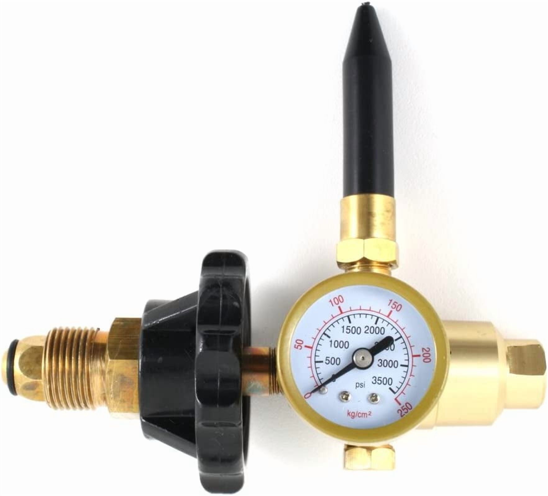 SÜA - Balloon Inflator - Helium Gas - Hand Tight - Helium Cylinder Gauge SÜA